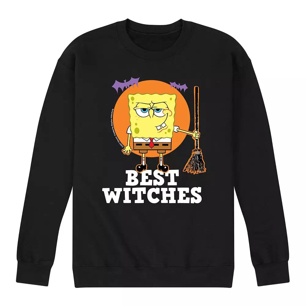 Men's SpongeBob Best Witches Sweatshirt,  Product Image