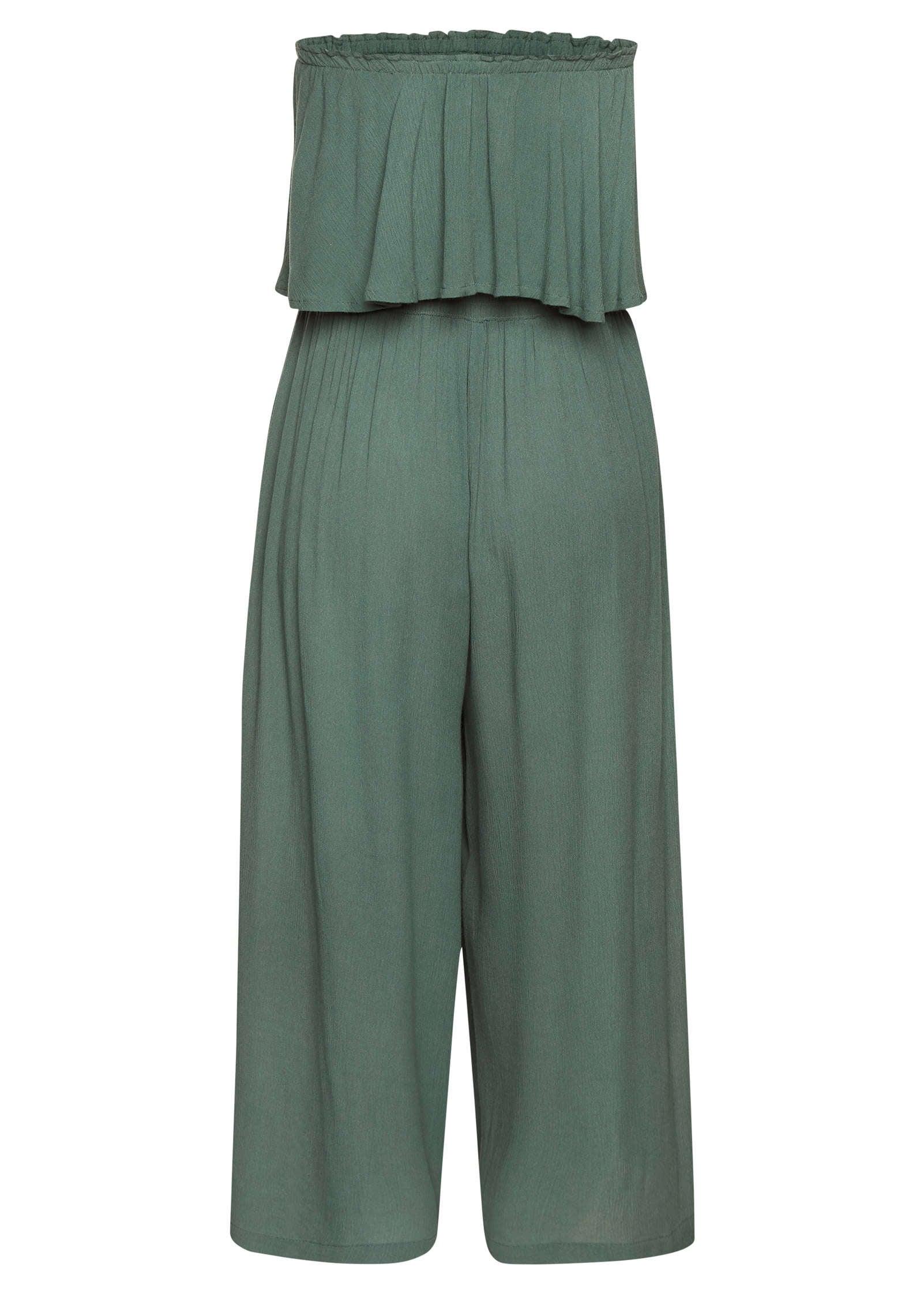 Strapless Jumpsuit - Green Product Image
