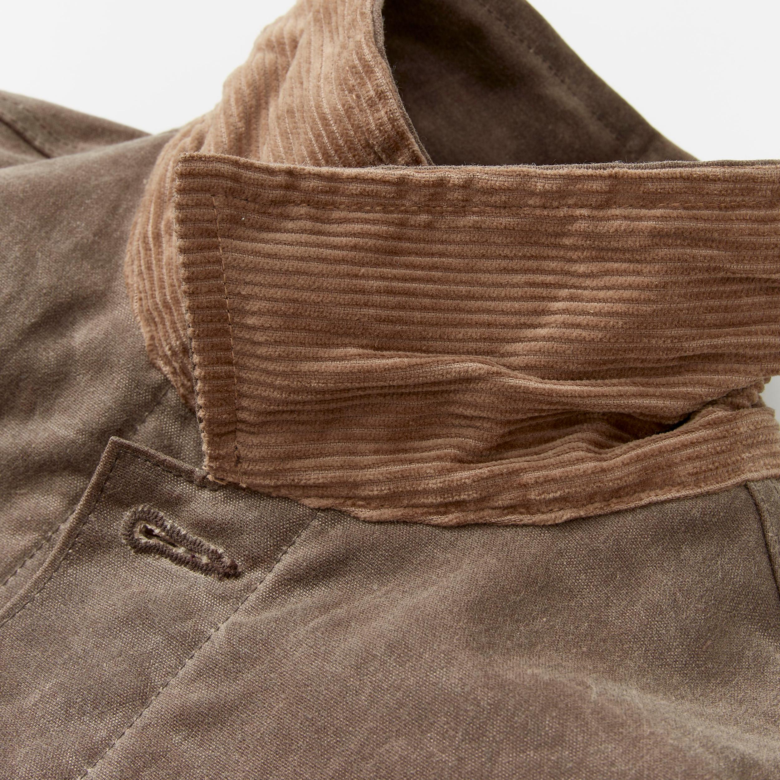 Flannel-Lined Quilted Waxed Rancher Jacket Product Image