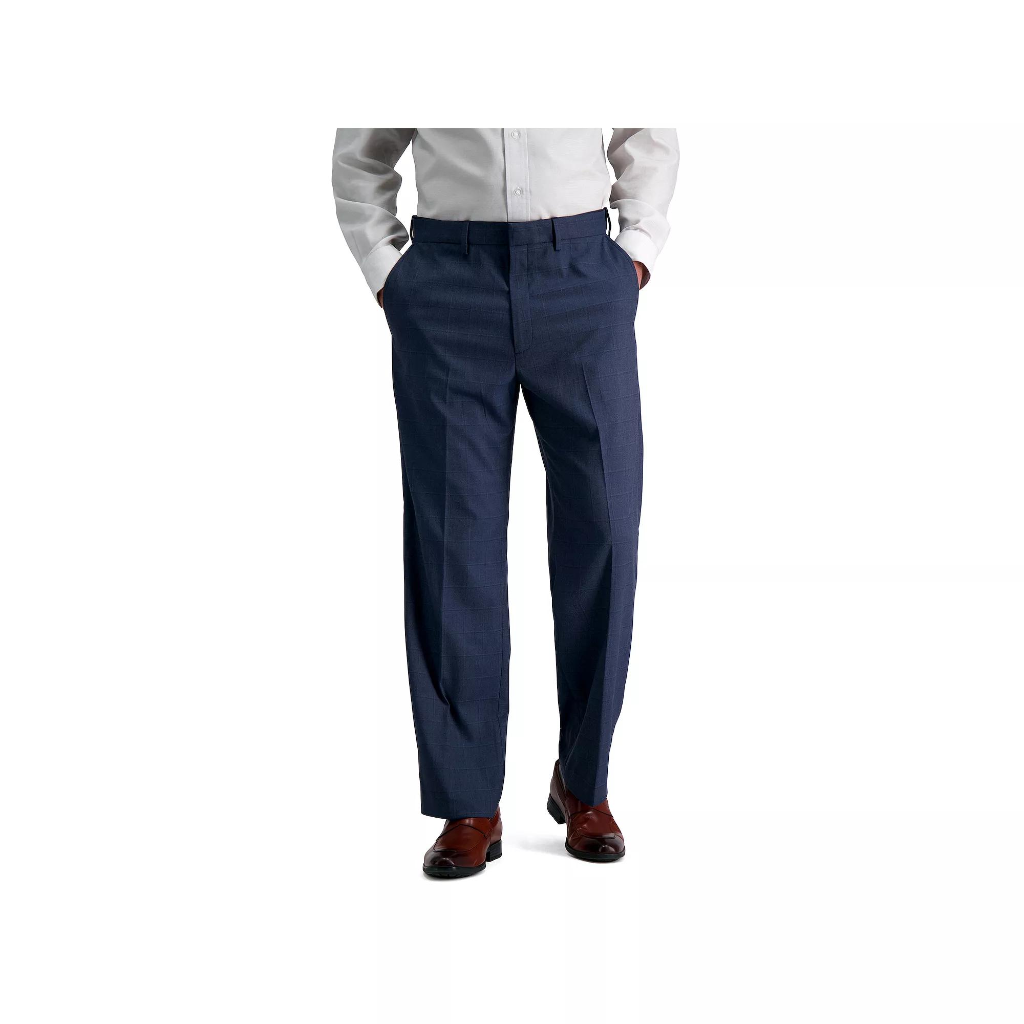 Men's Haggar® Premium Classic-Fit Flat-Front Stretch Suit Pants,  Product Image