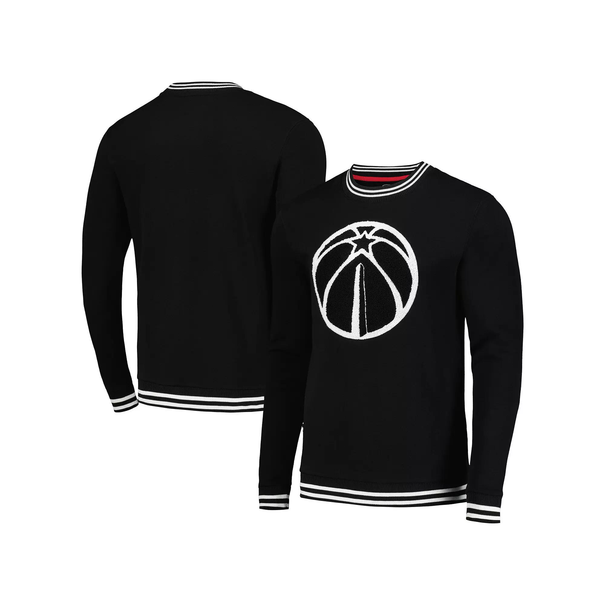 Men's Stadium Essentials Black Washington Wizards Club Level Pullover Sweatshirt, Adult Unisex,  Product Image