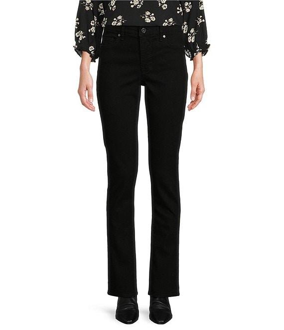 Code Bleu Petite Size Chelsea High Rise Straight Leg Jeans Product Image