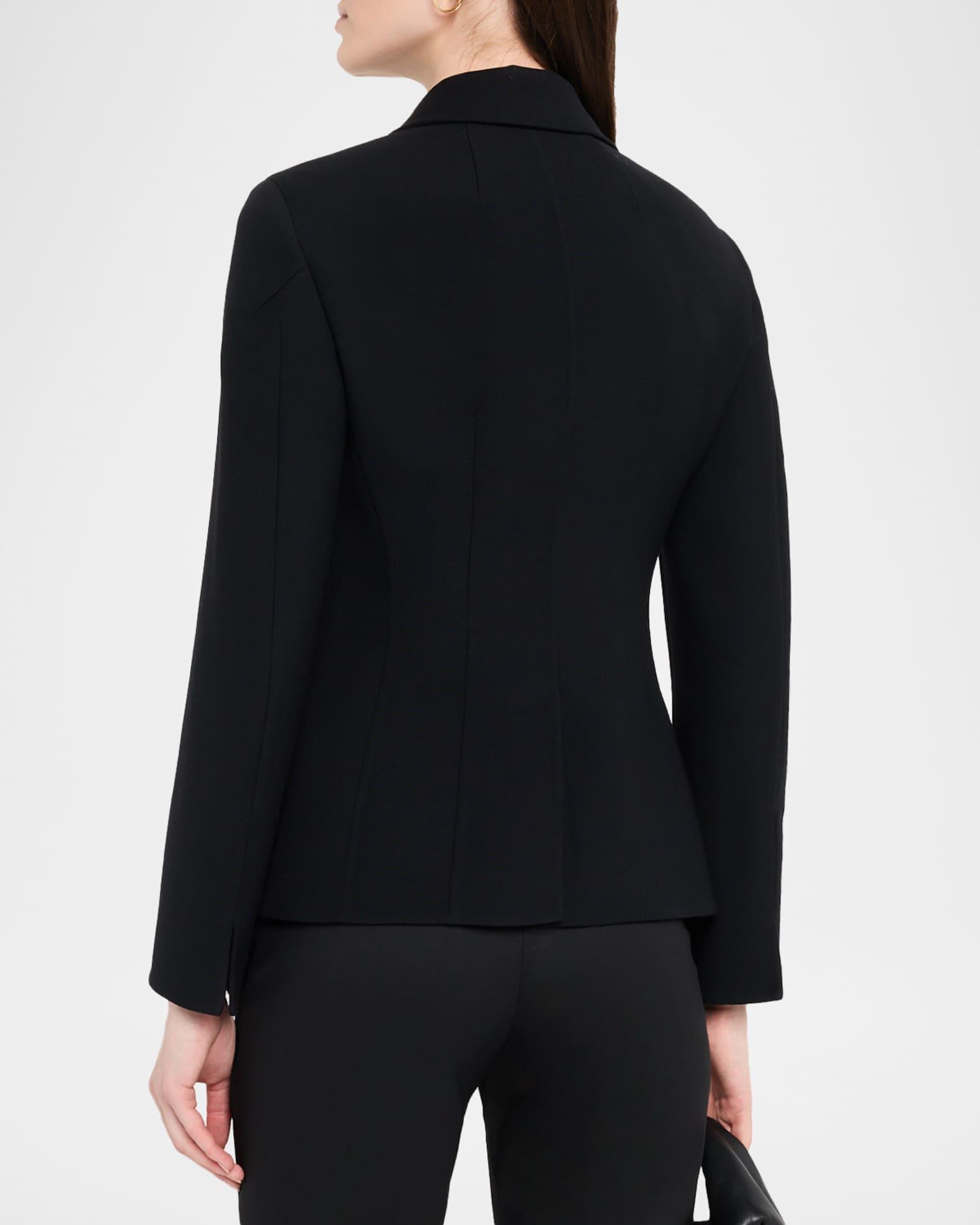 Delia Single-Breasted Wool Double-Face Jacket Product Image