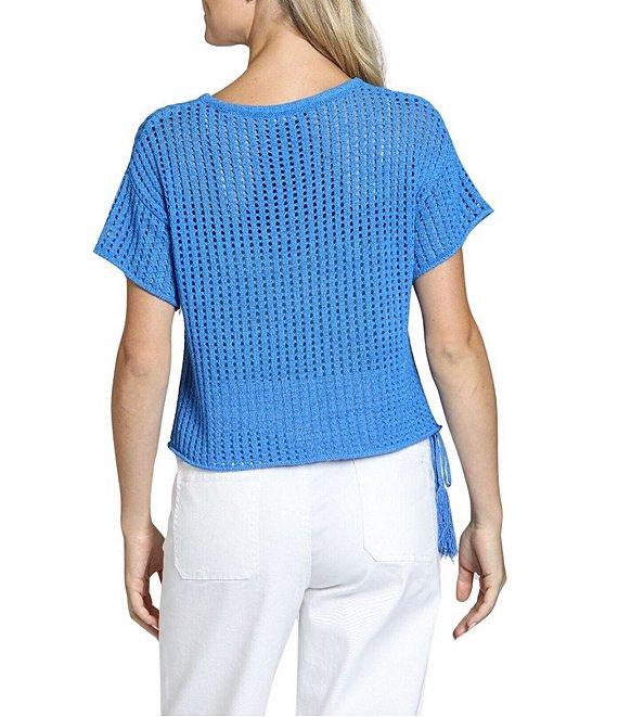 APNY Knit Crew Neck Short Sleeve Top Product Image