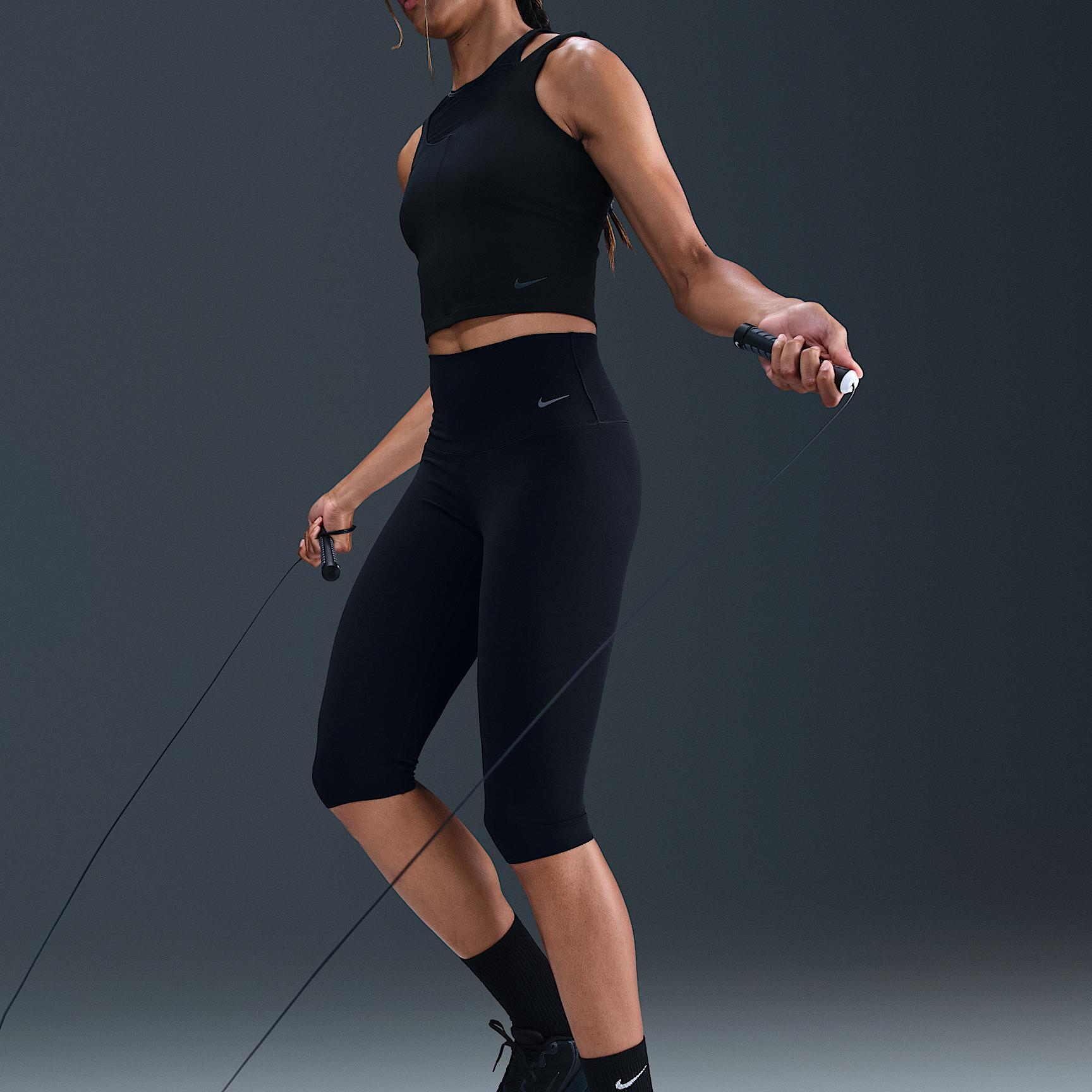 Nike Womens Zenvy High-Waisted Capri Leggings | IH1932-652 Product Image