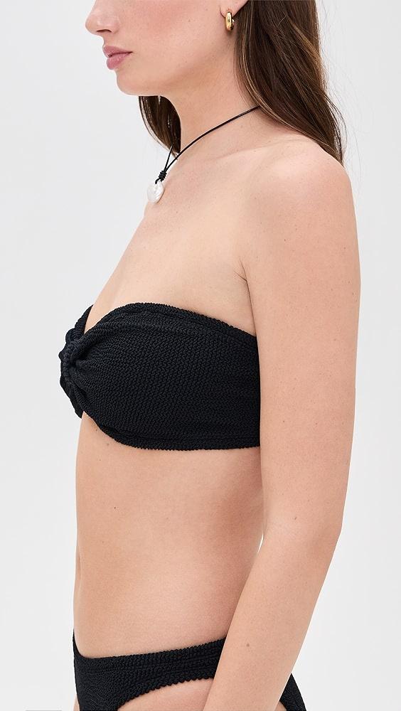 Hunza G Jean Bikini Top | Shopbop Product Image