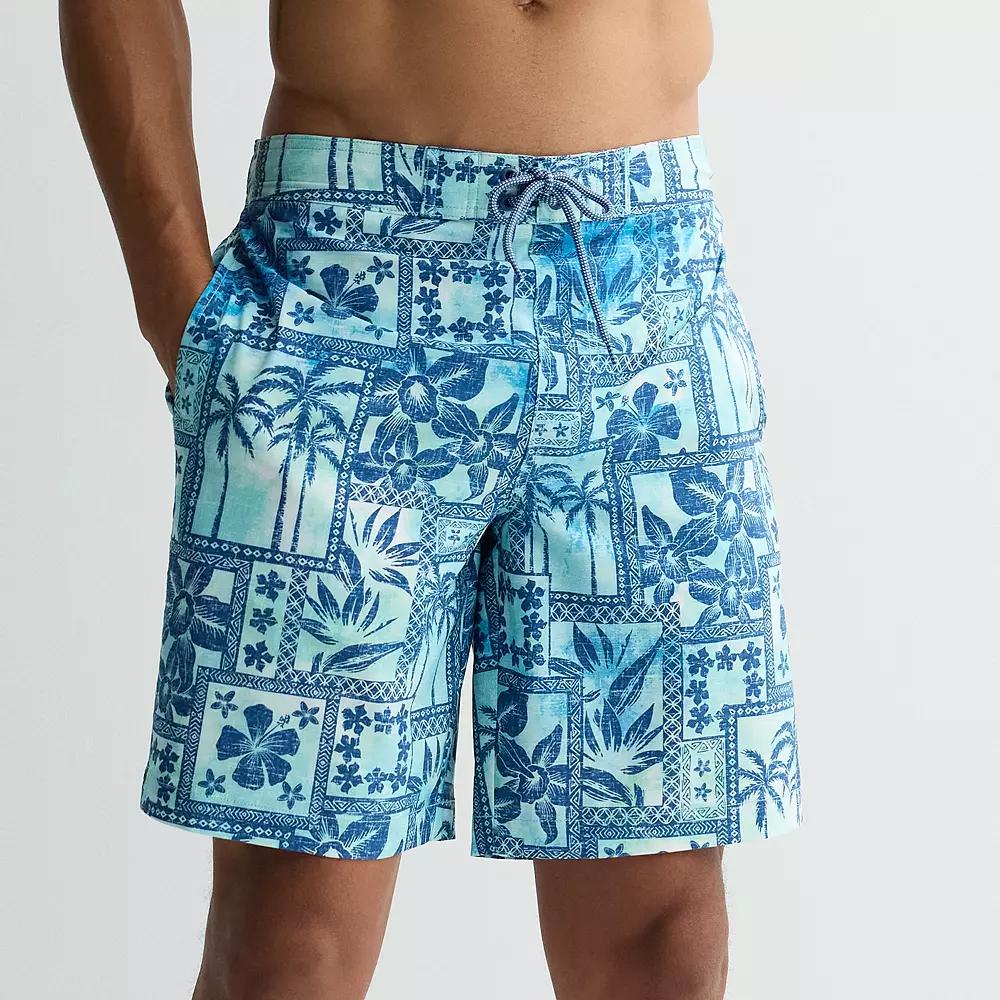 Men's Trinity Coast 9" Elastic Waist Boardshorts,  Product Image