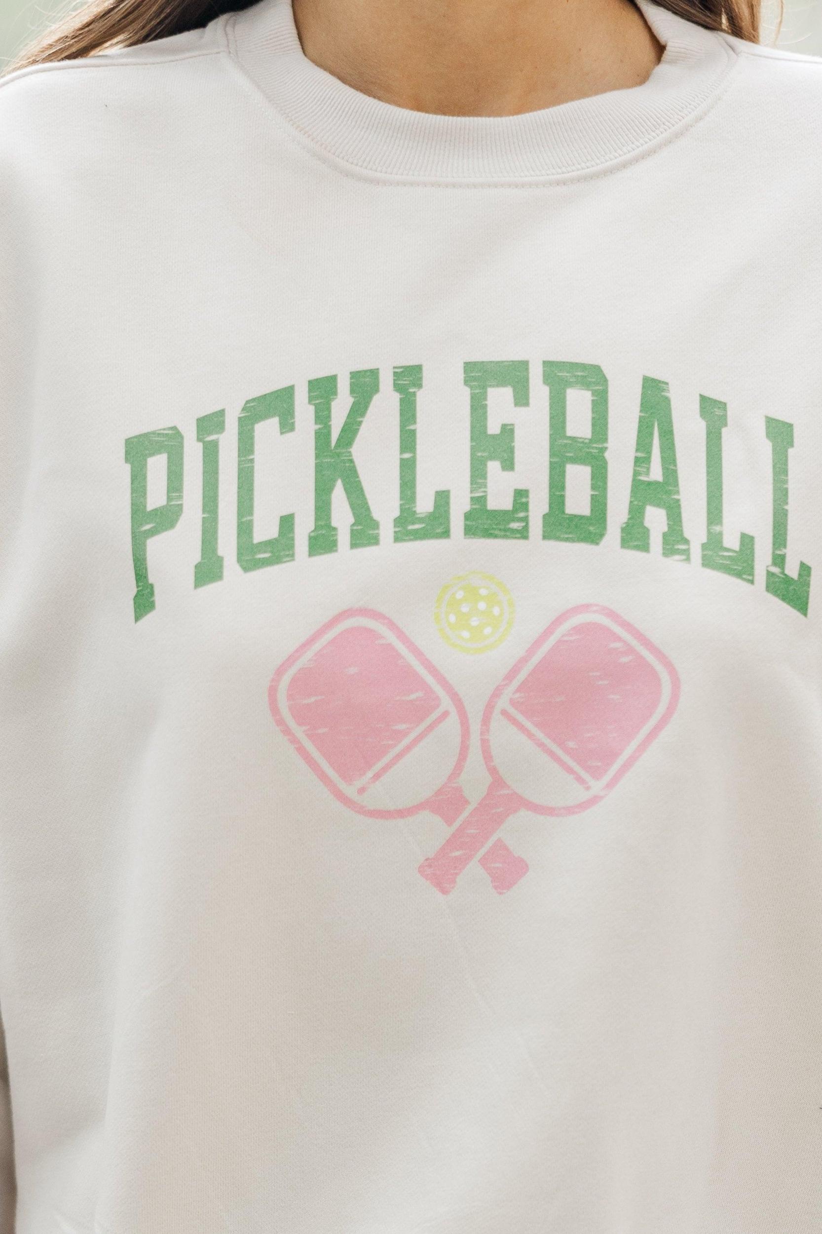 Pickleball Club Bone Graphic Sweatshirt Female Product Image