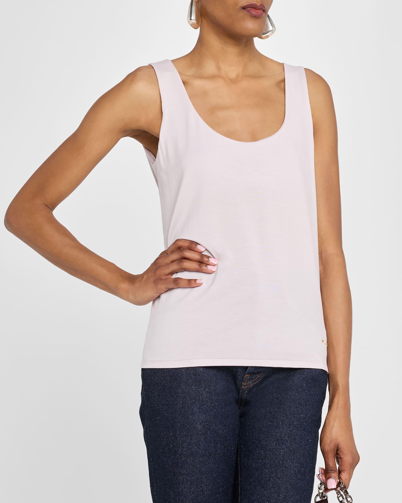 Polished Stretch Jersey Tank Top Product Image