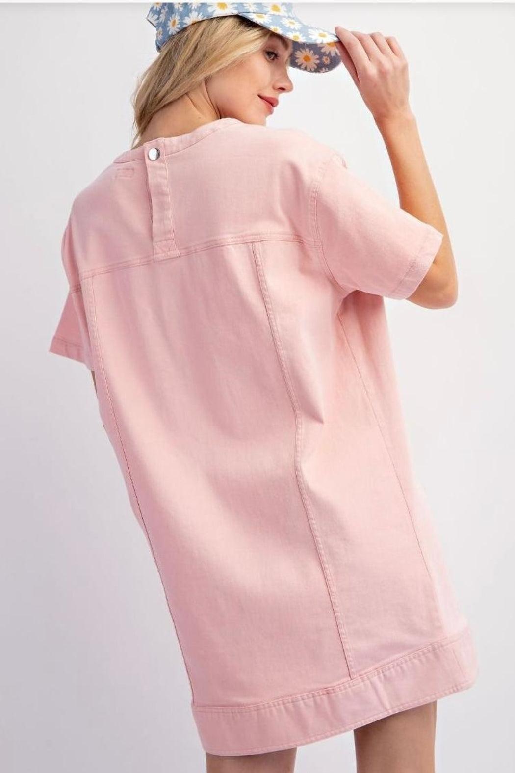 Dress, Denim Tunic Product Image