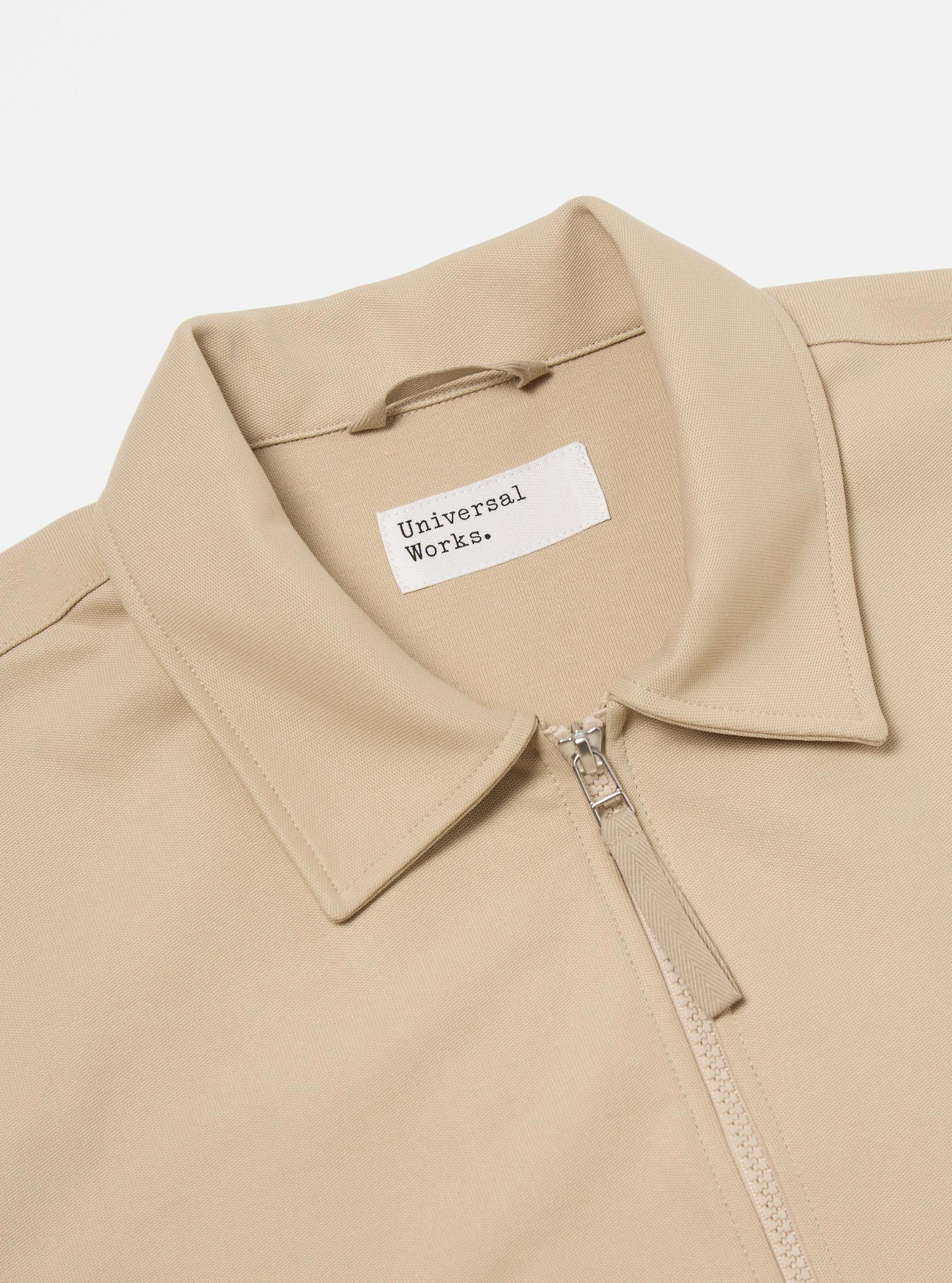 Sand Recycled Poly Organic Cotton Denis Track Top Product Image