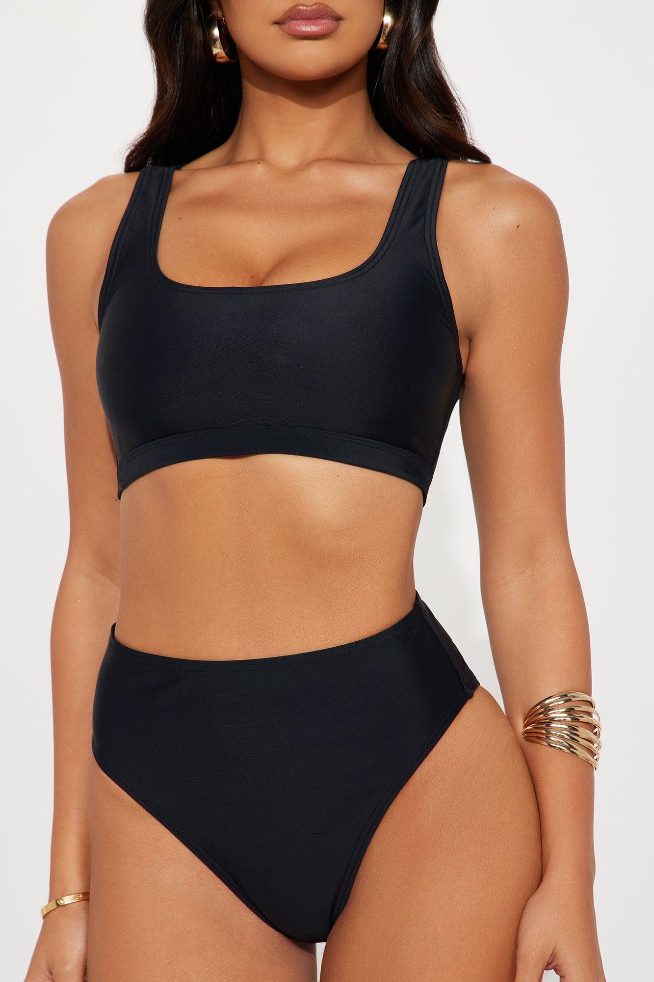 Beach House Swim 2 Piece Bikini - Black Product Image