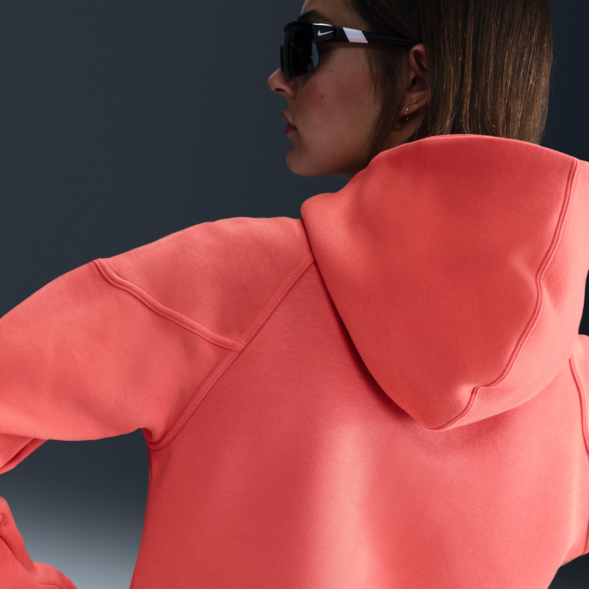 Womens Nike Sportswear Tech Fleece Windrunner Full-Zip Hoodie | FB8338-814 Product Image