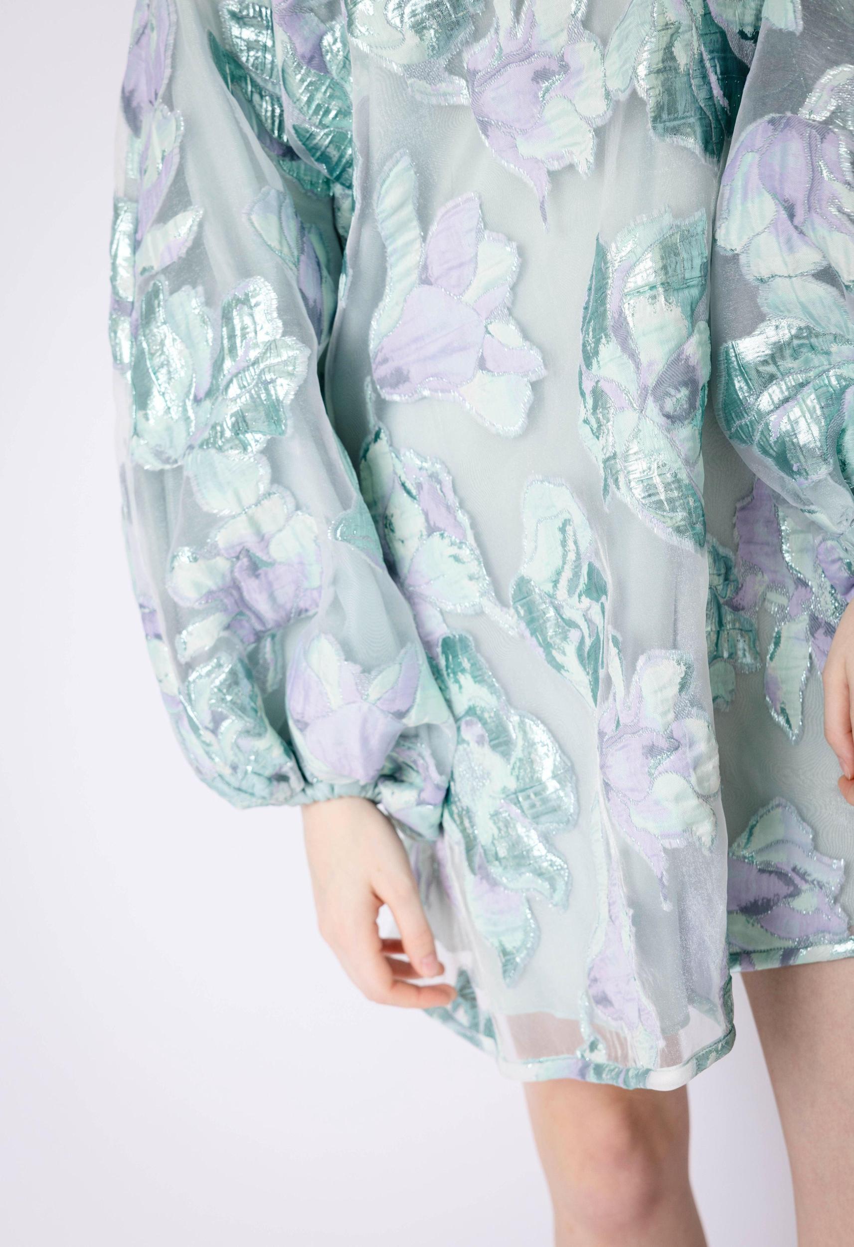 Good Luck Dress In Sky Blue Product Image