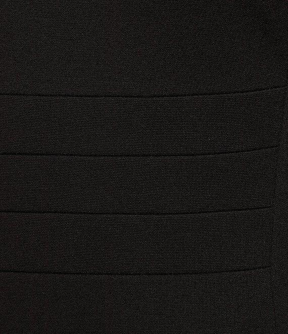 Kasper Plus Size Compression Sleeveless Crew Neck Sheath Dress Product Image