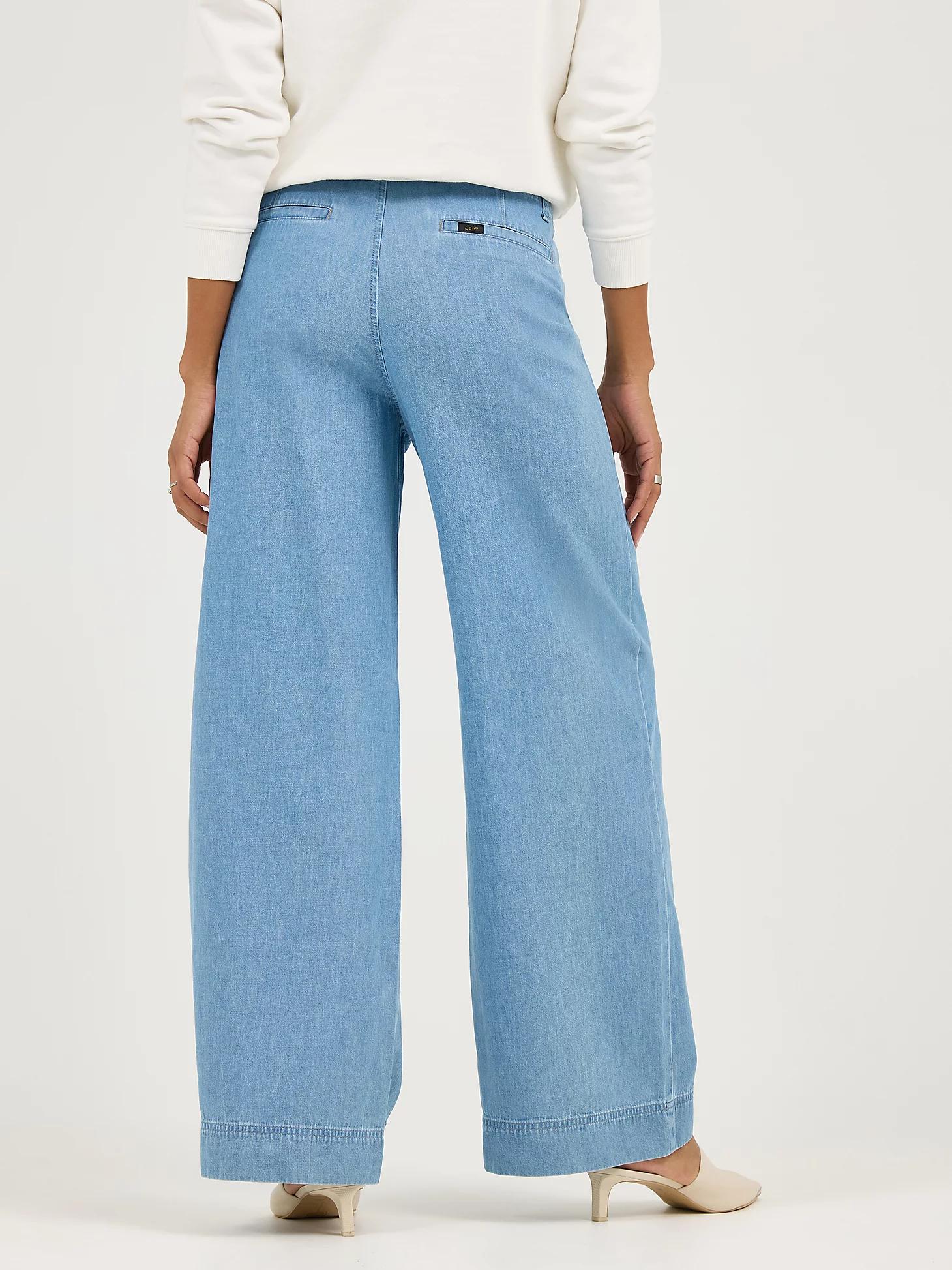 Women's Legendary High Rise Drapey Trouser Jean | Women's Jeans | Lee® Product Image