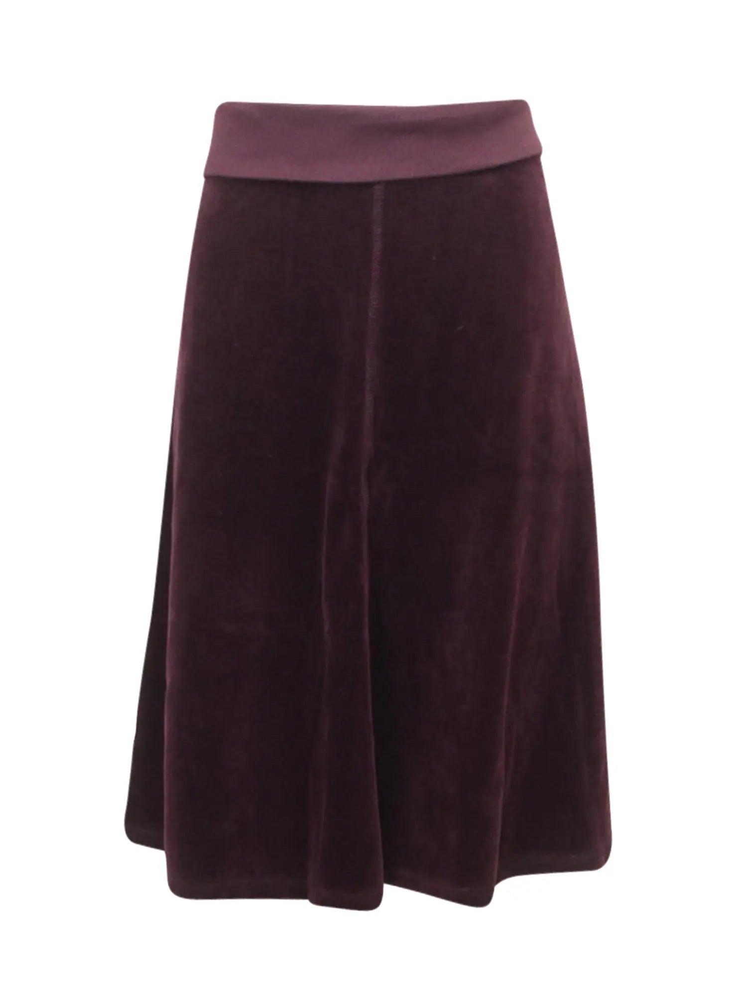 Hard Tail Velour Flair Skirt V-127 Product Image
