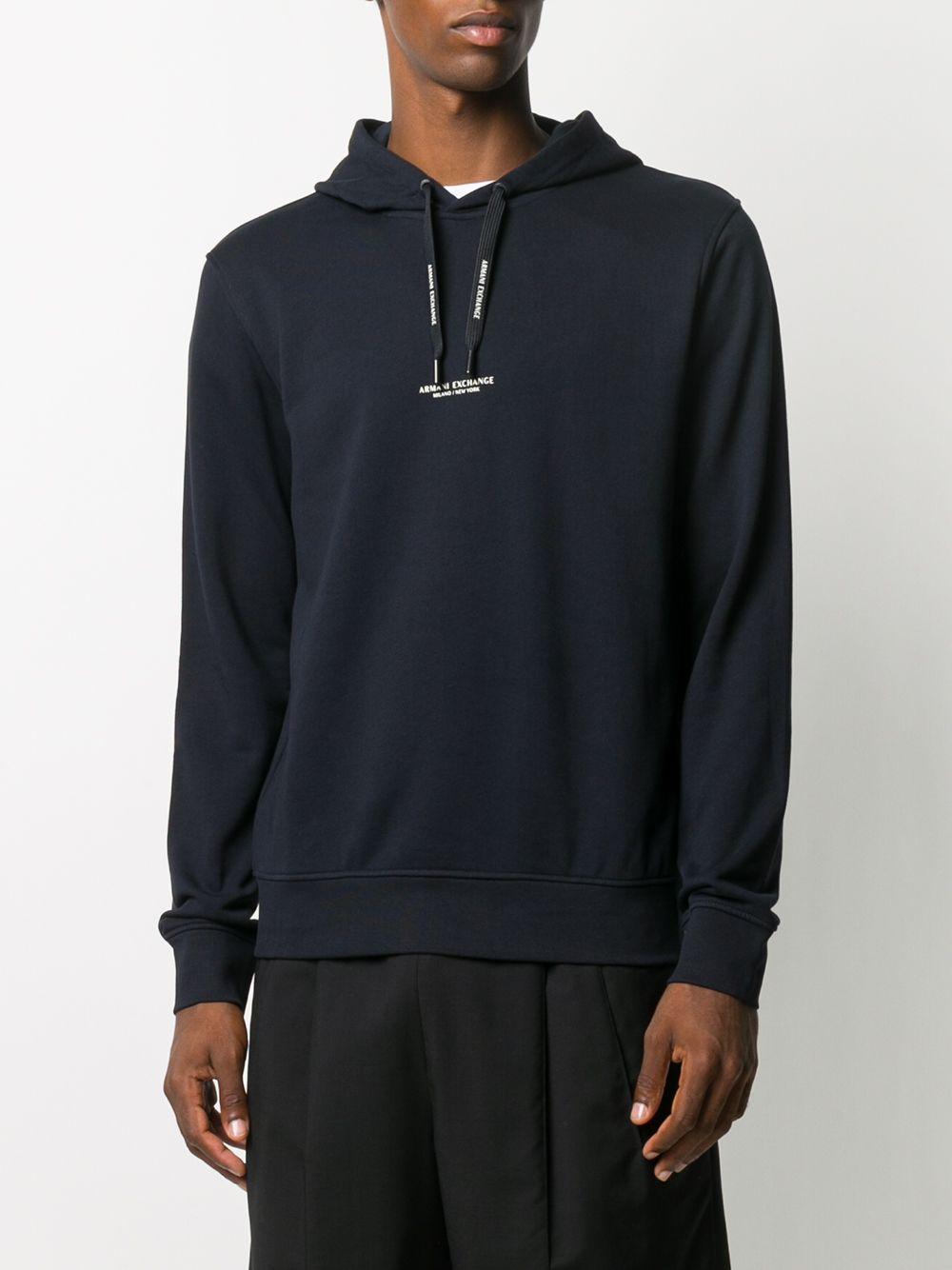 logo drawstring hoodie Product Image