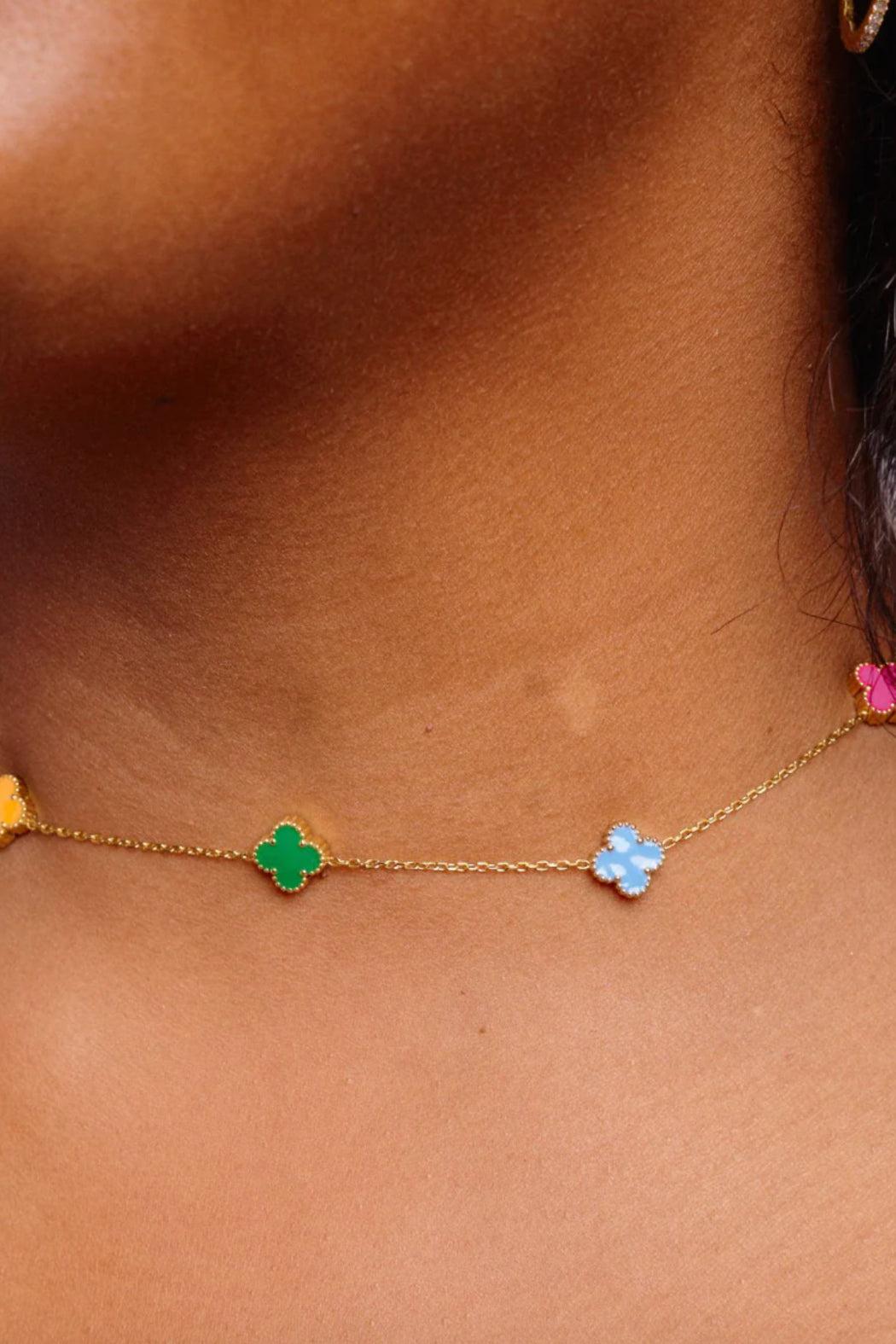 Mini Multi Flora Necklace Product Image