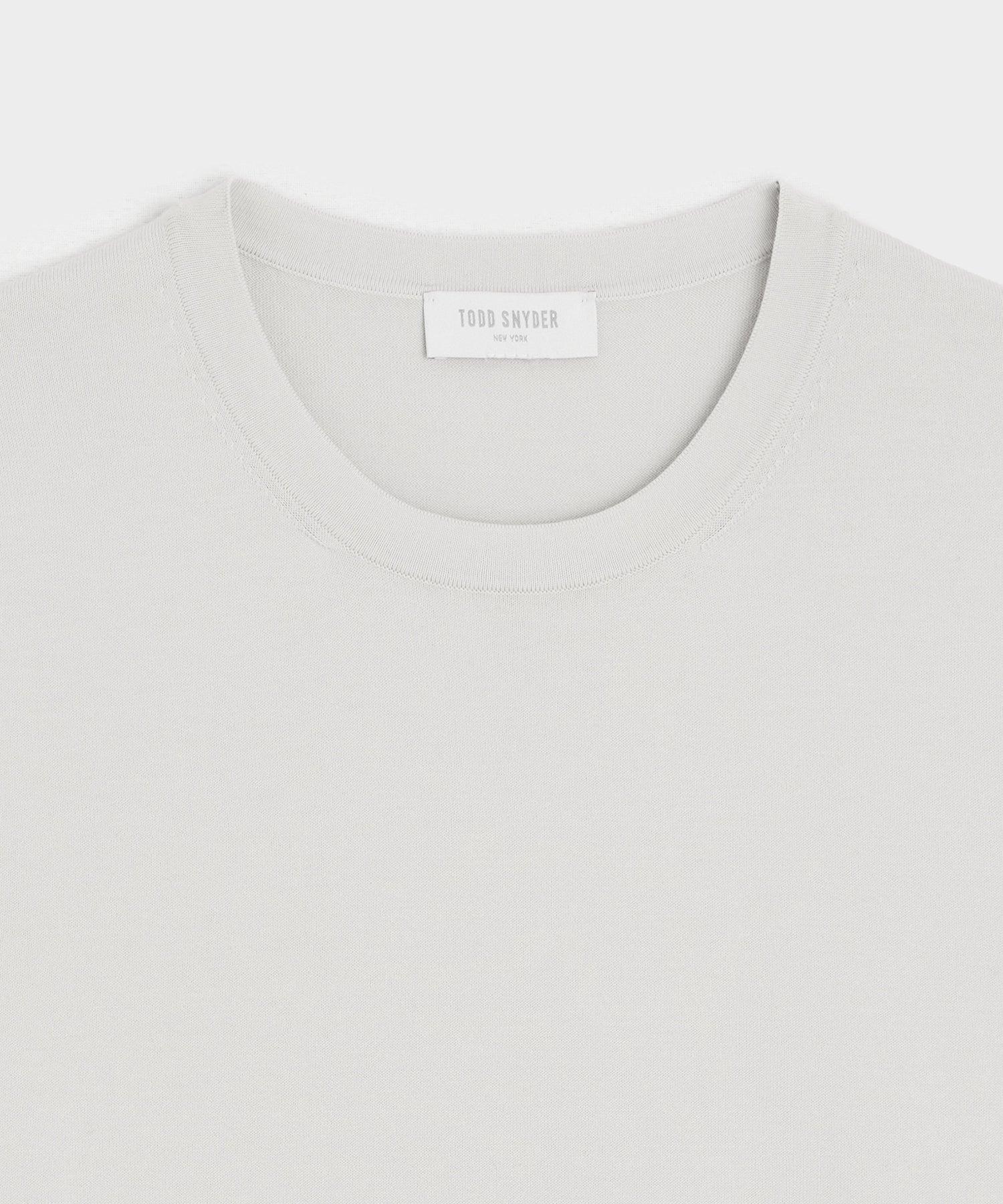 Italian Lightweight Sweater Tee Product Image