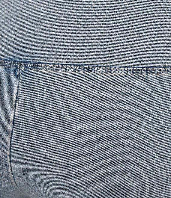 Intro Love the Fit Embroidered Hem Tummy Control Capri Leggings Product Image