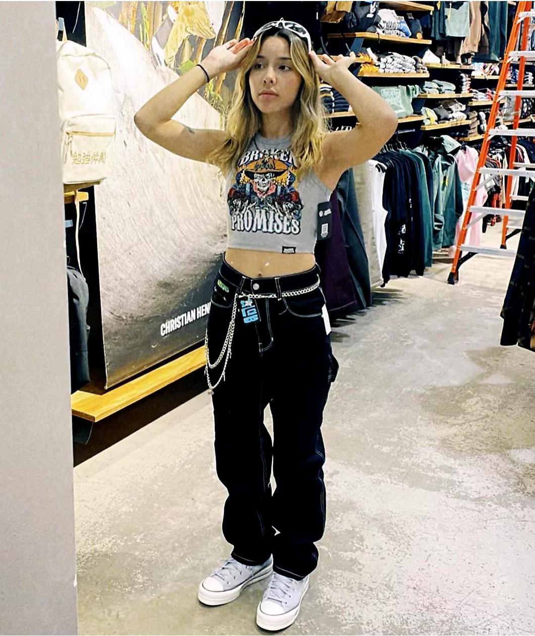 Empyre Tori Black Carpenter Skate Pants Product Image