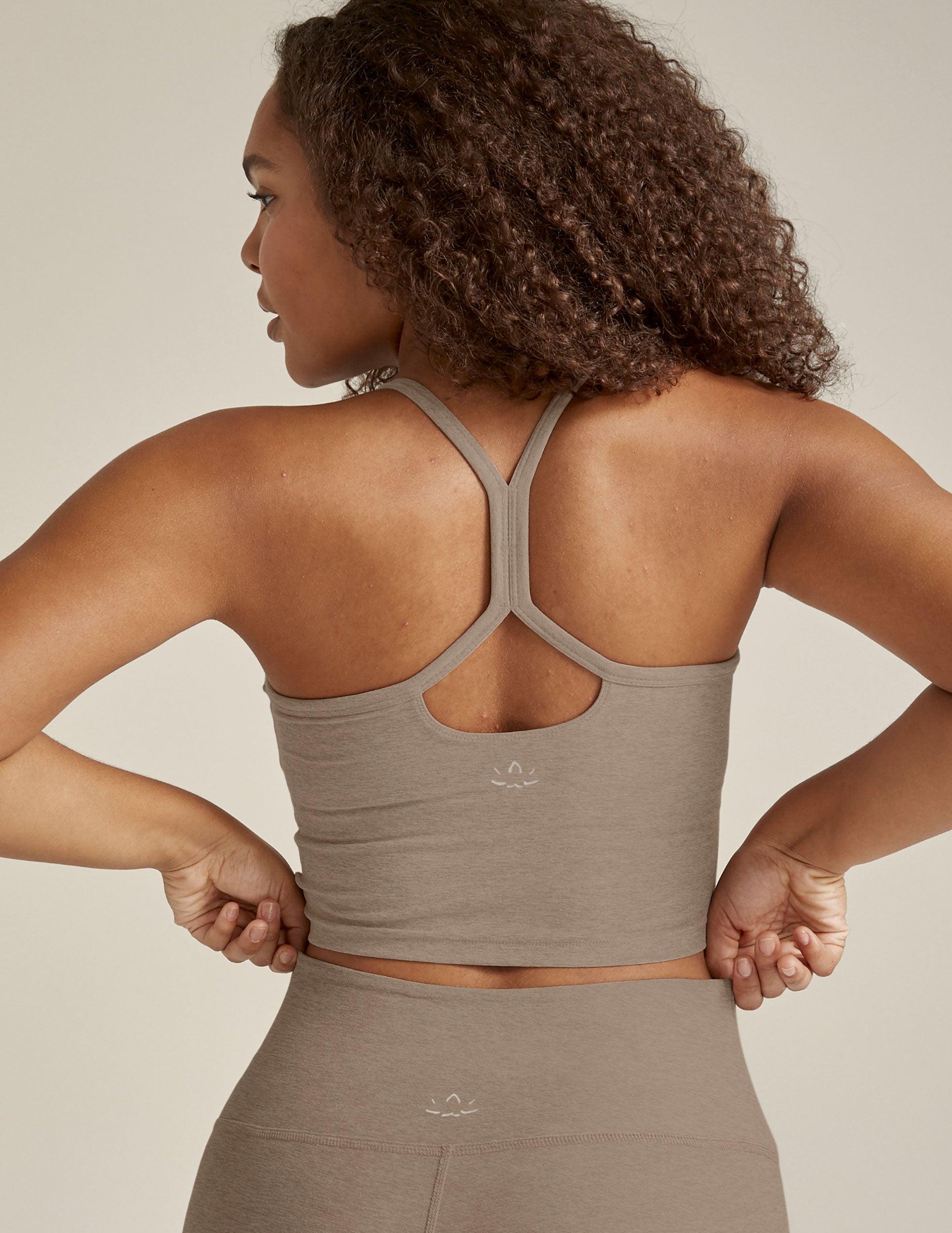 Spacedye Slim Racerback Cropped Tank Product Image