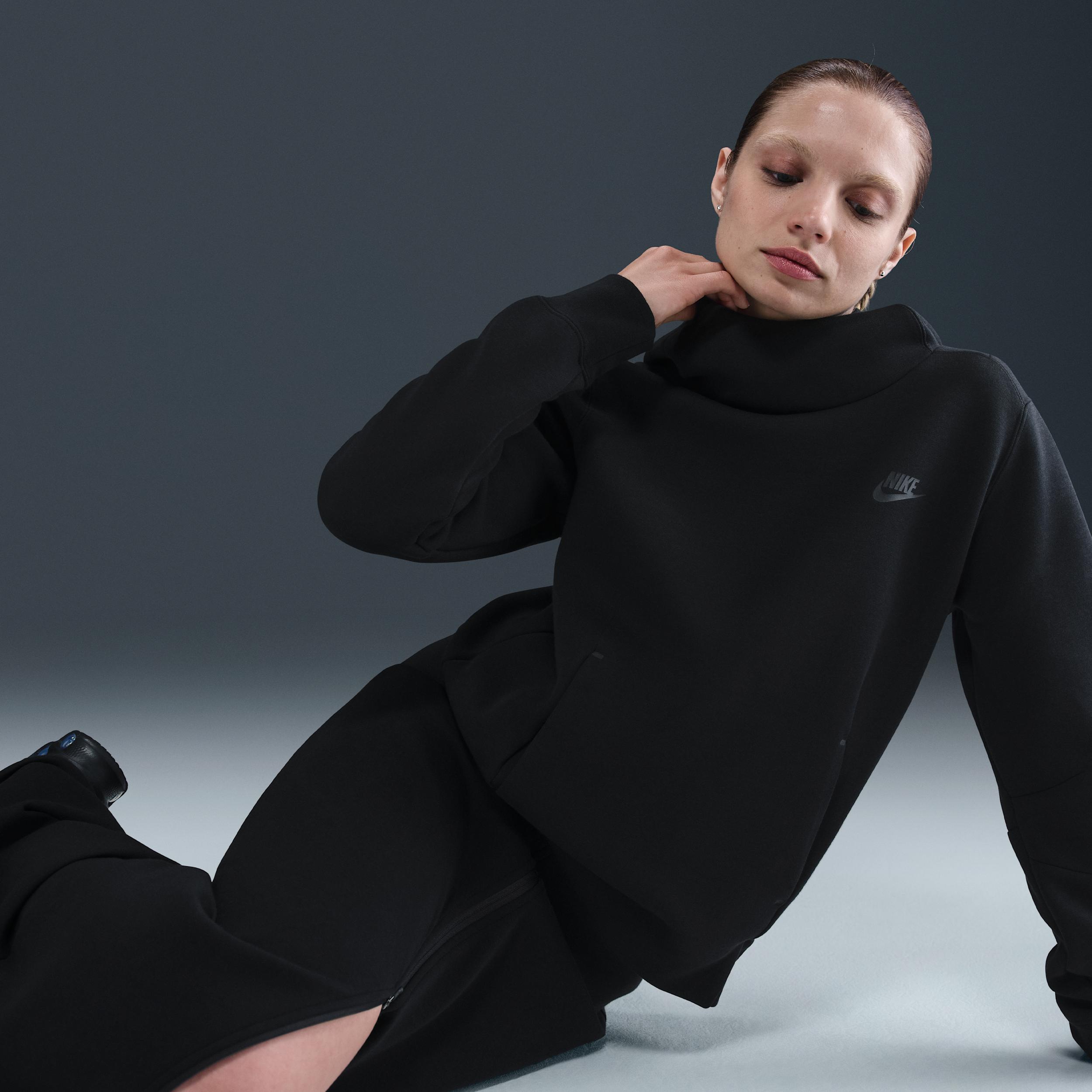 Womens Nike Sportswear Tech Fleece Hoodie | HV2447-010 Product Image