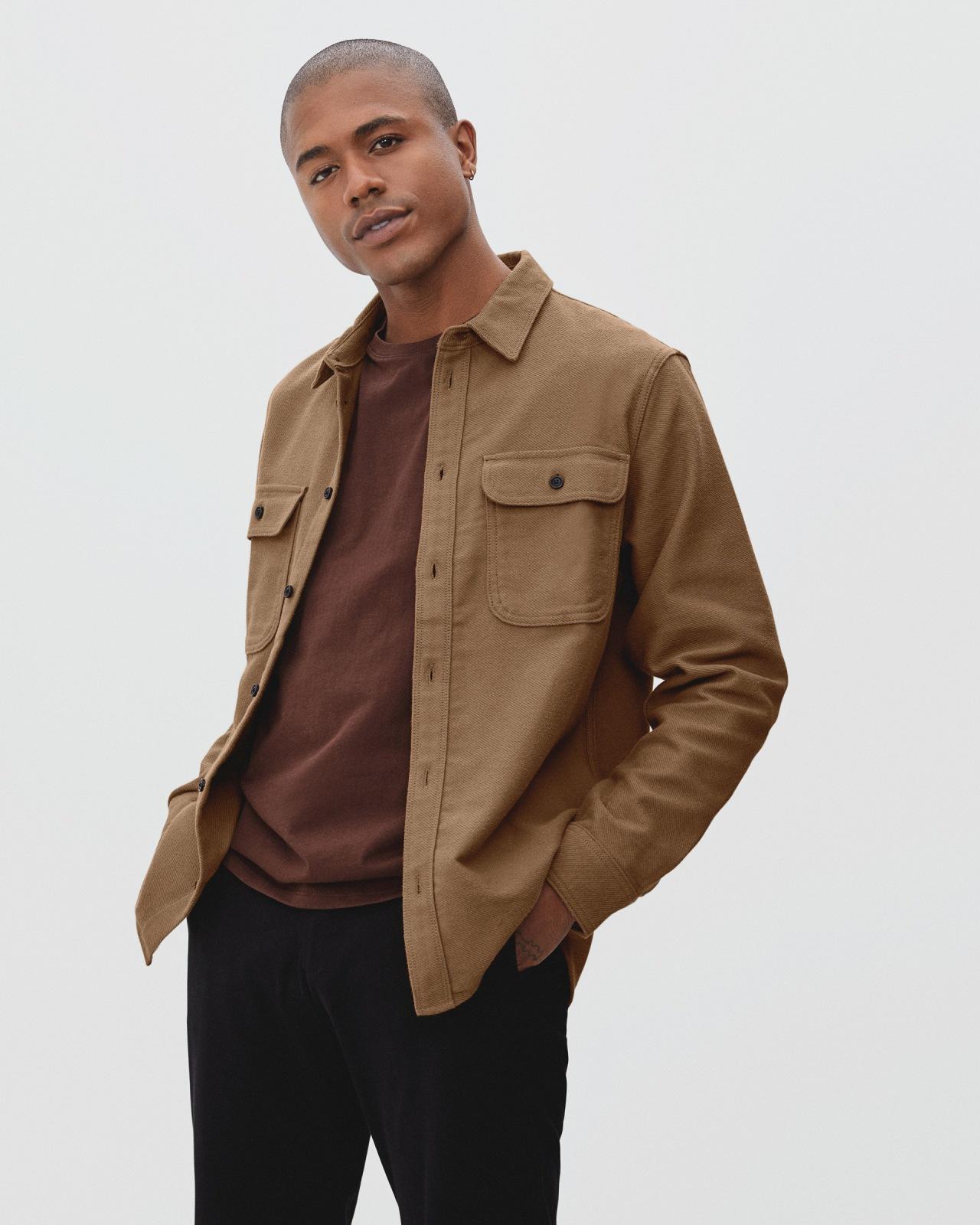 Mens Heavyweight Overshirt | Uniform Sweater by Everlane Product Image