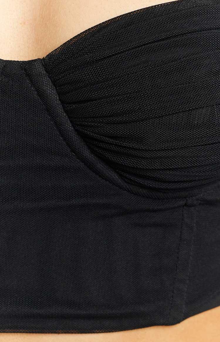 Azure Black Top Product Image