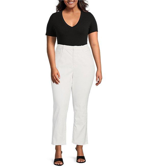 Good American Plus Size Good Legs Mid Rise Straight Jeans Product Image