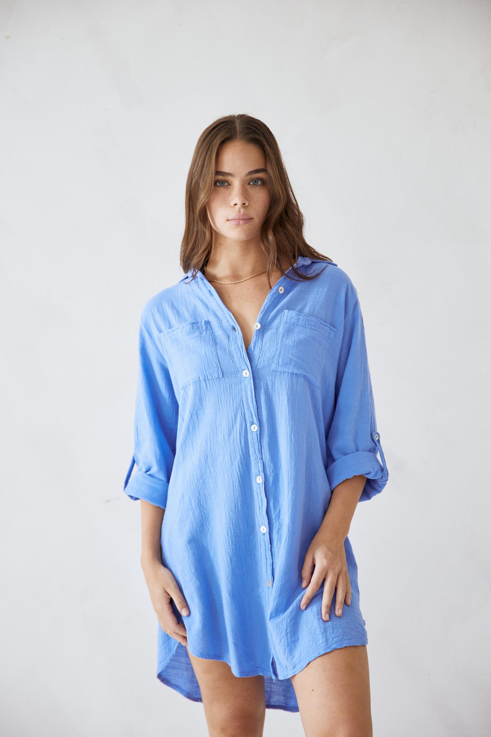 Cabana Shirt Dress Product Image