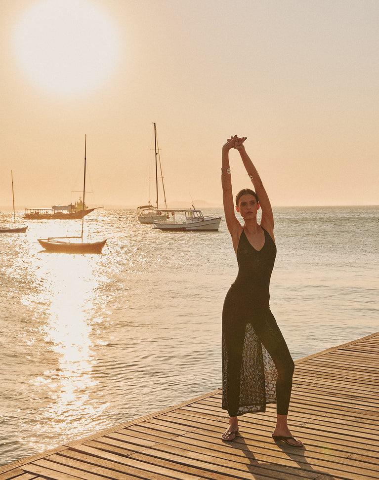 Simone Catsuit - Black Product Image