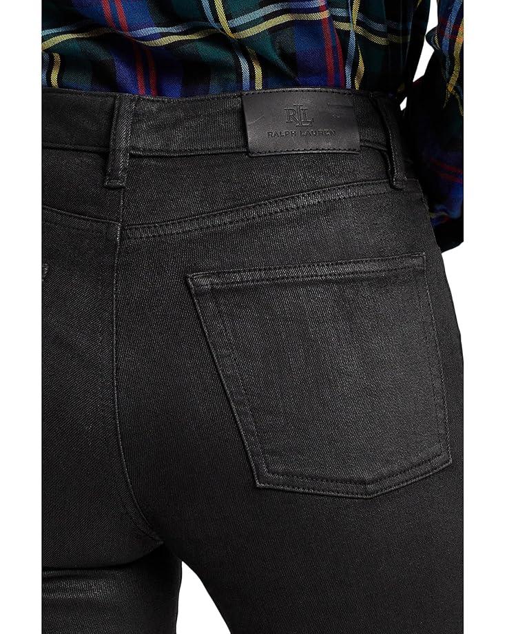 Women's Lauren Ralph Lauren Petite Coated High-Rise Skinny Ankle Jeans Product Image