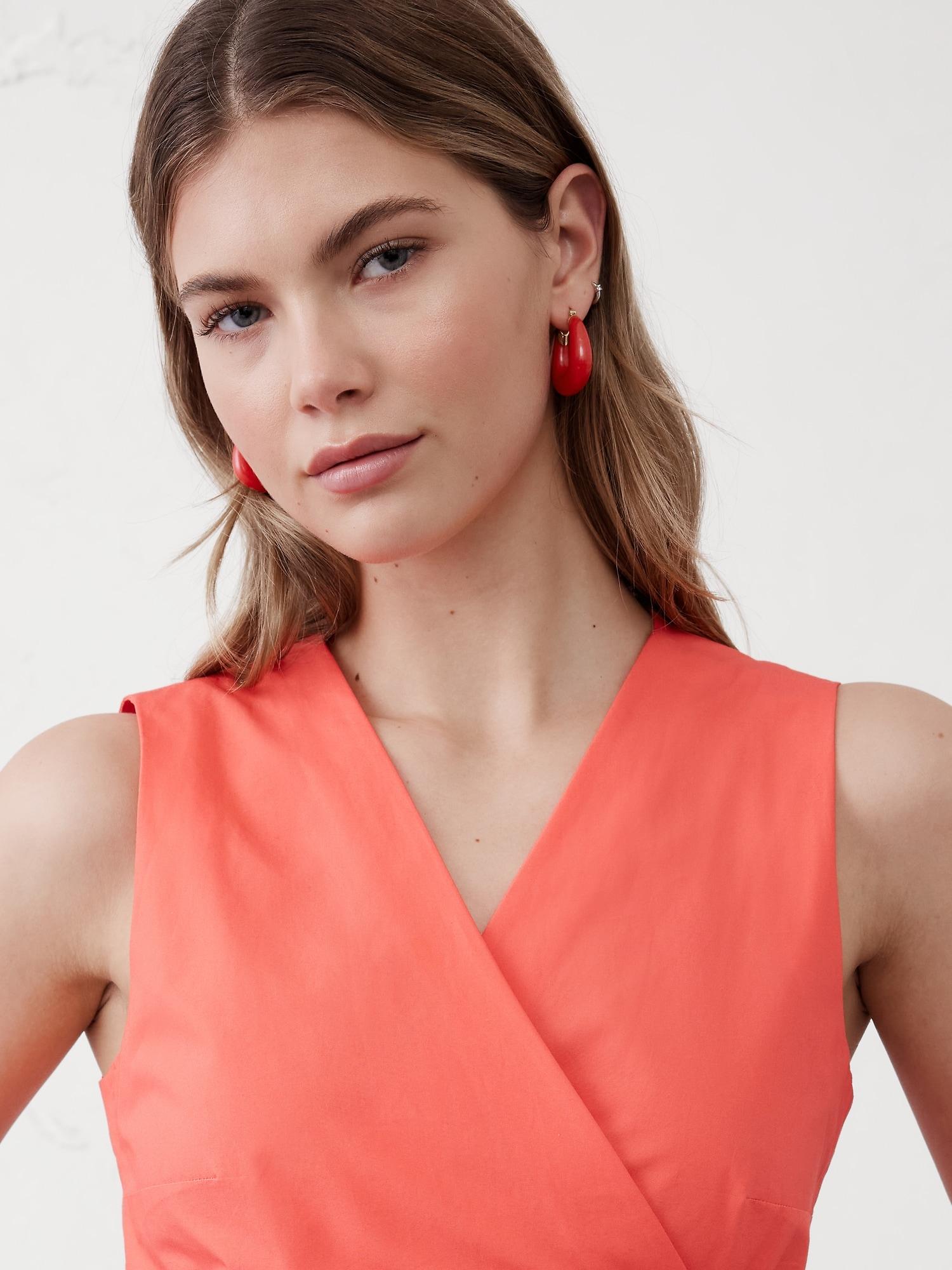 Resin Chunky Hoop Earrings Product Image