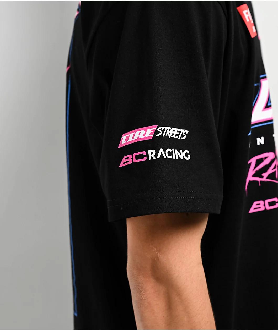 LZMFG Racing Division Drift Team Black T-Shirt Product Image