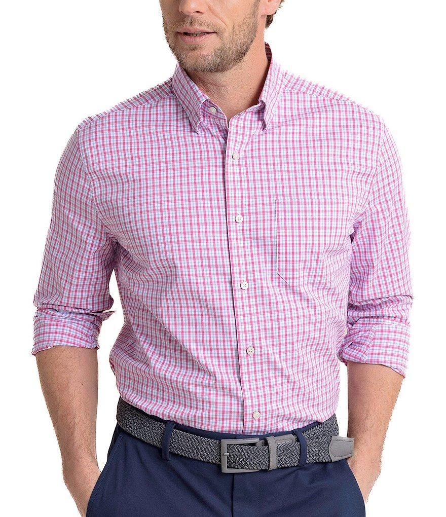 Southern Tide Performance Stretch Broad Creek Plaid Long Sleeve Woven Shirt Product Image