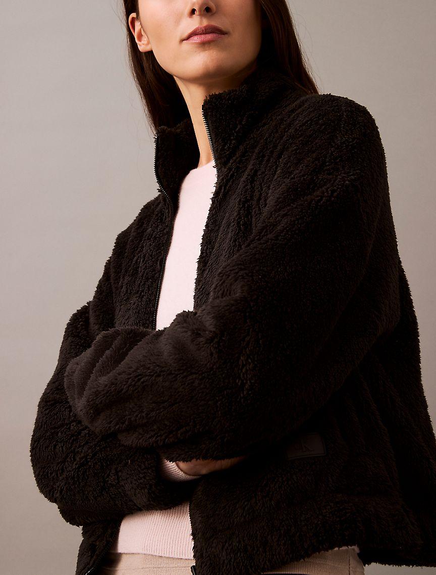 Calvin Klein Womens Sherpa Jacket Product Image