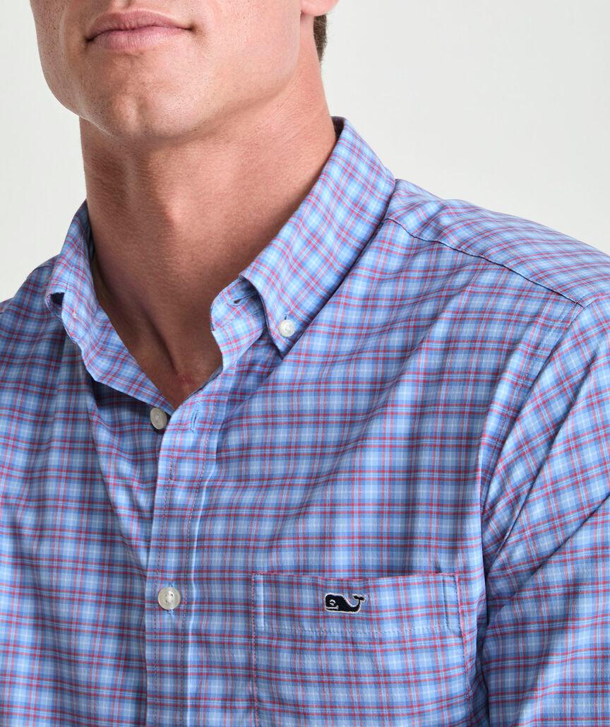 Cobia Check Featherweight Performance Shirt Product Image