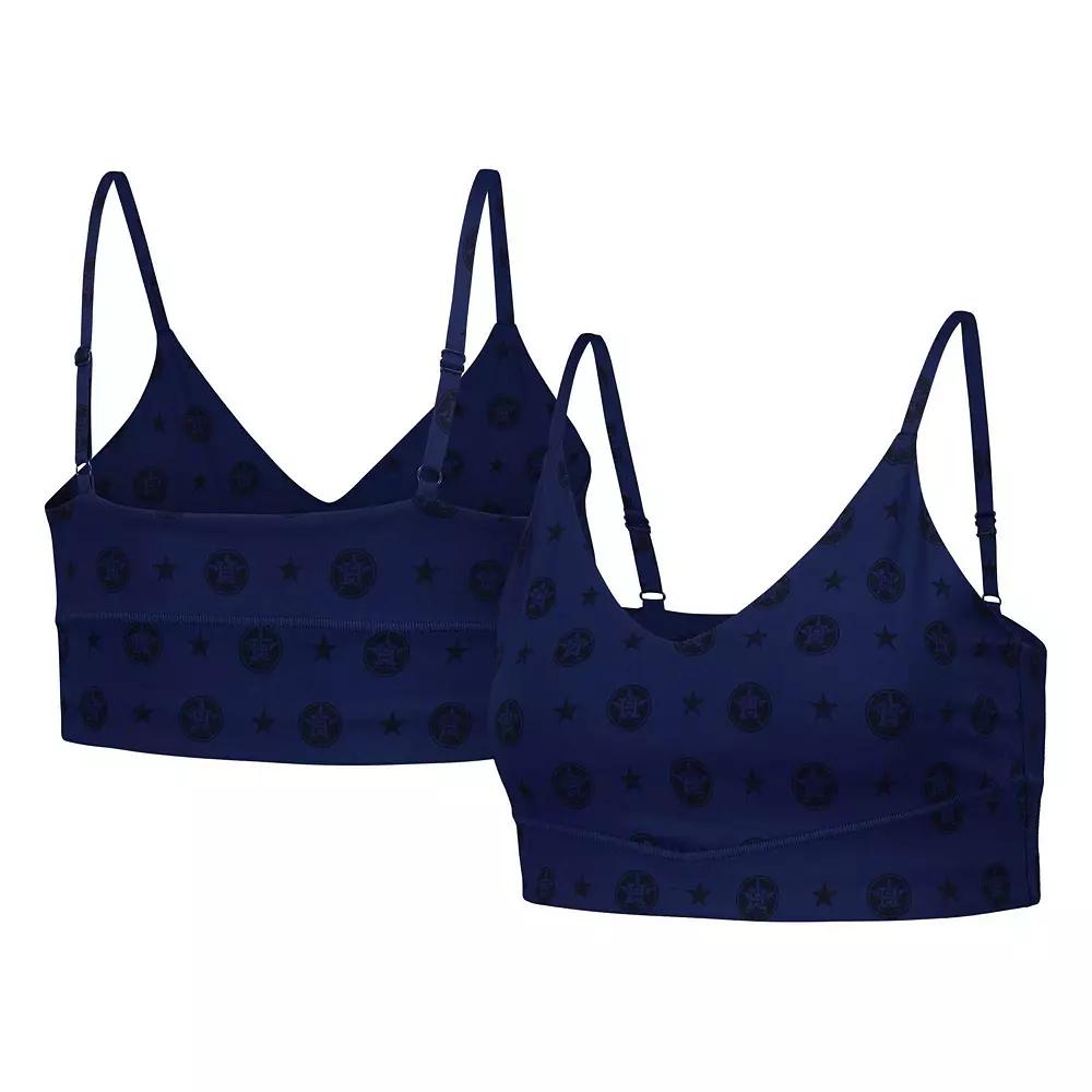 Women's Terez Navy Houston Astros Active Bra,  Product Image