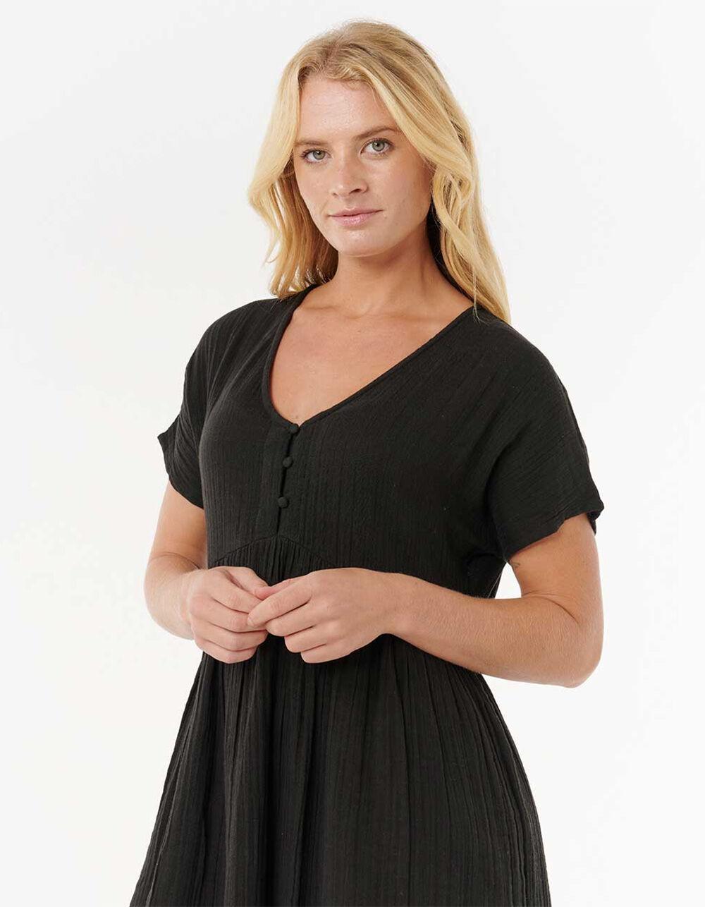 RIP CURL Premium Surf Womens Dress - BLACK Product Image