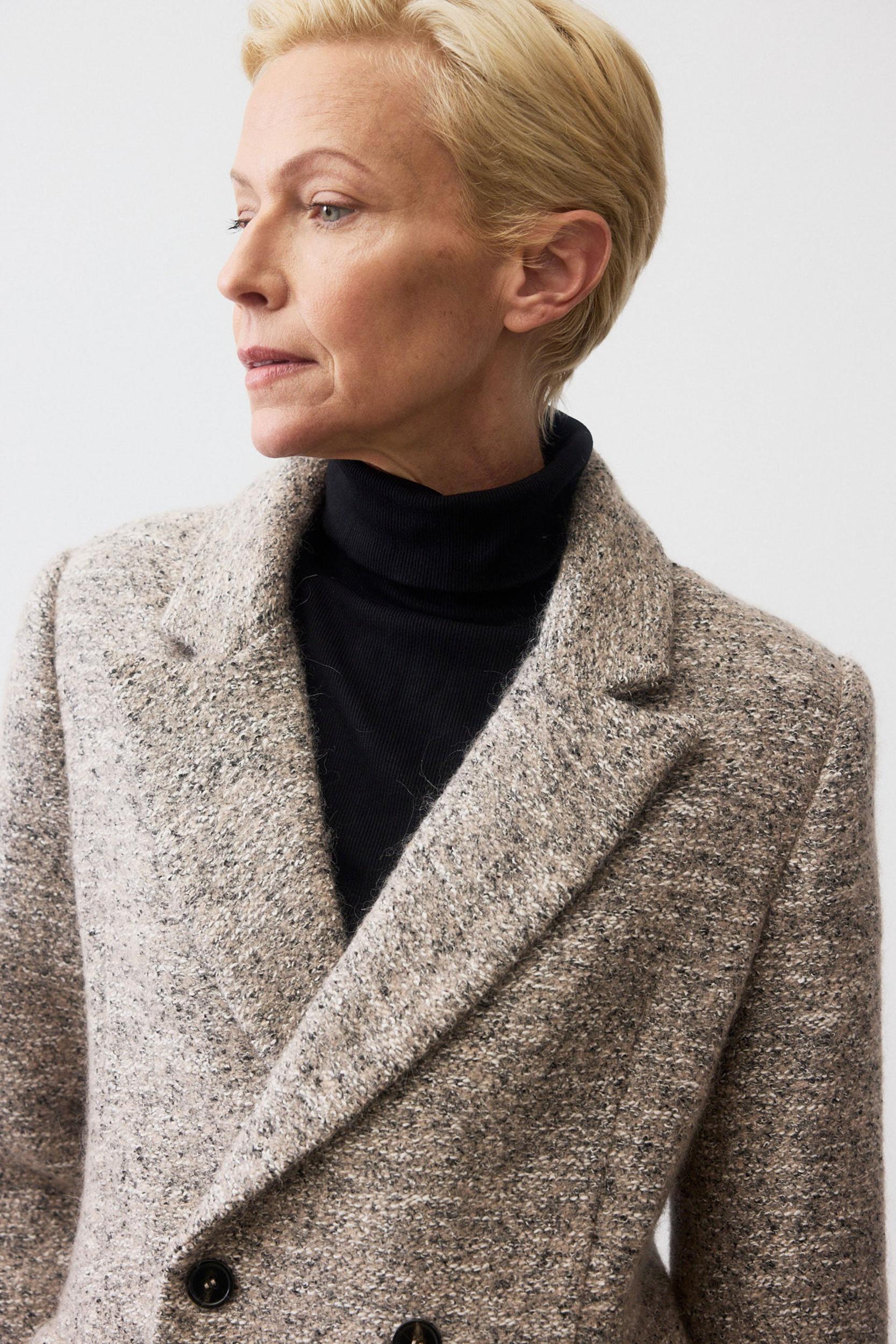 On the Clock Tweed Blazer Product Image