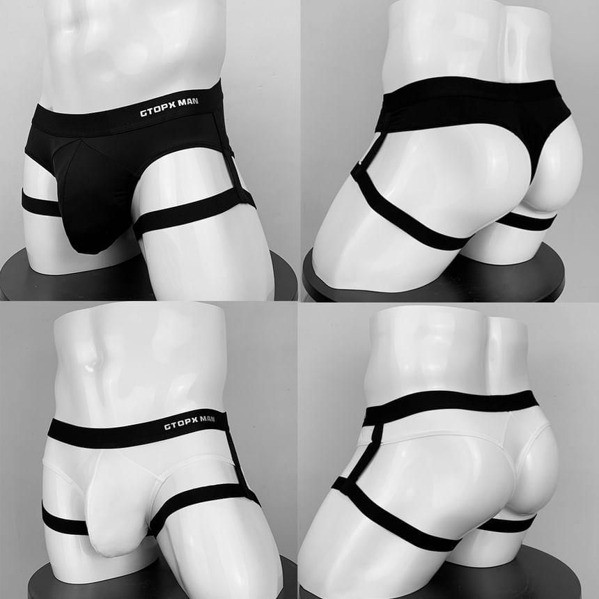 Plain Cut Out Briefs Product Image