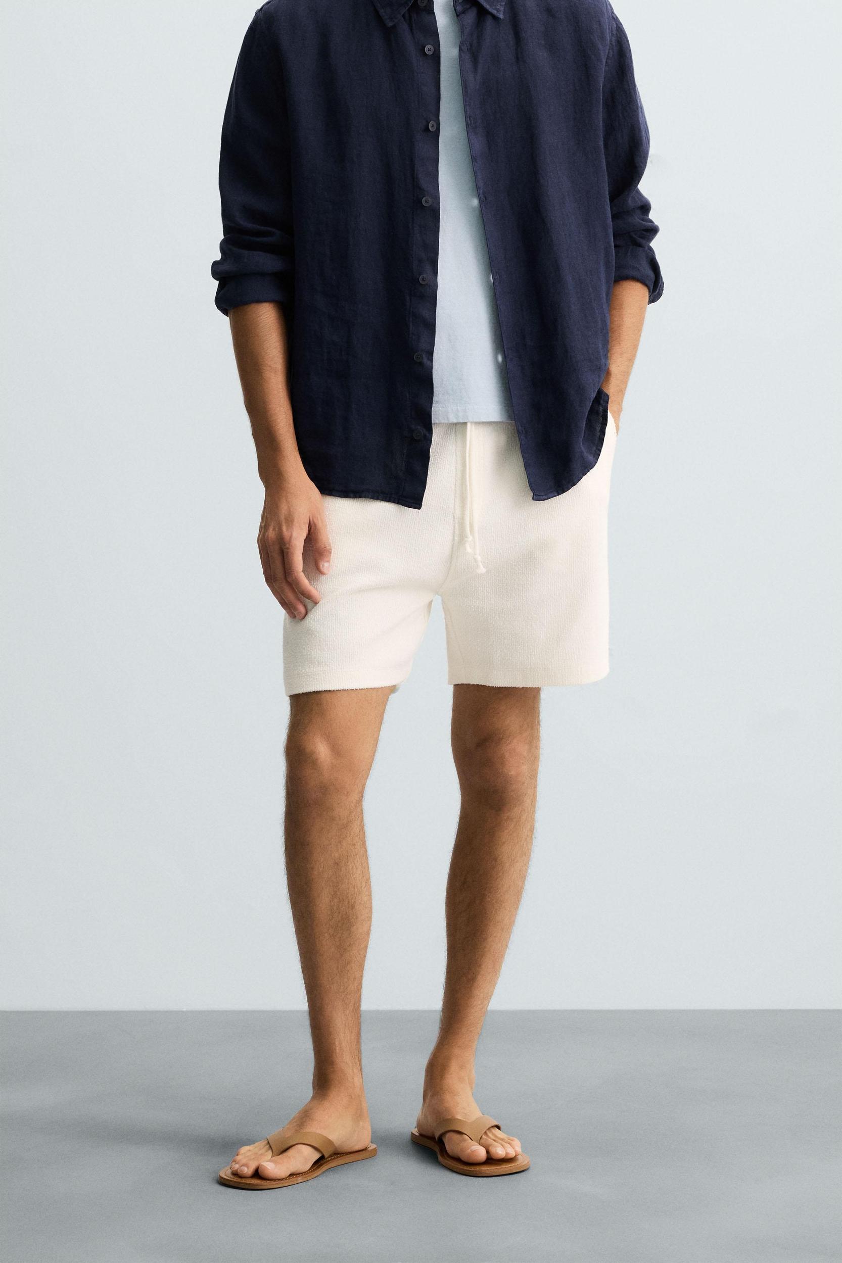 TEXTURE JOGGER SHORTS Product Image