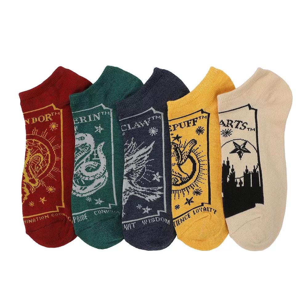 Women's 5-Pack Harry Potter House Mascots Ankle Socks, Size: 5-10 Product Image