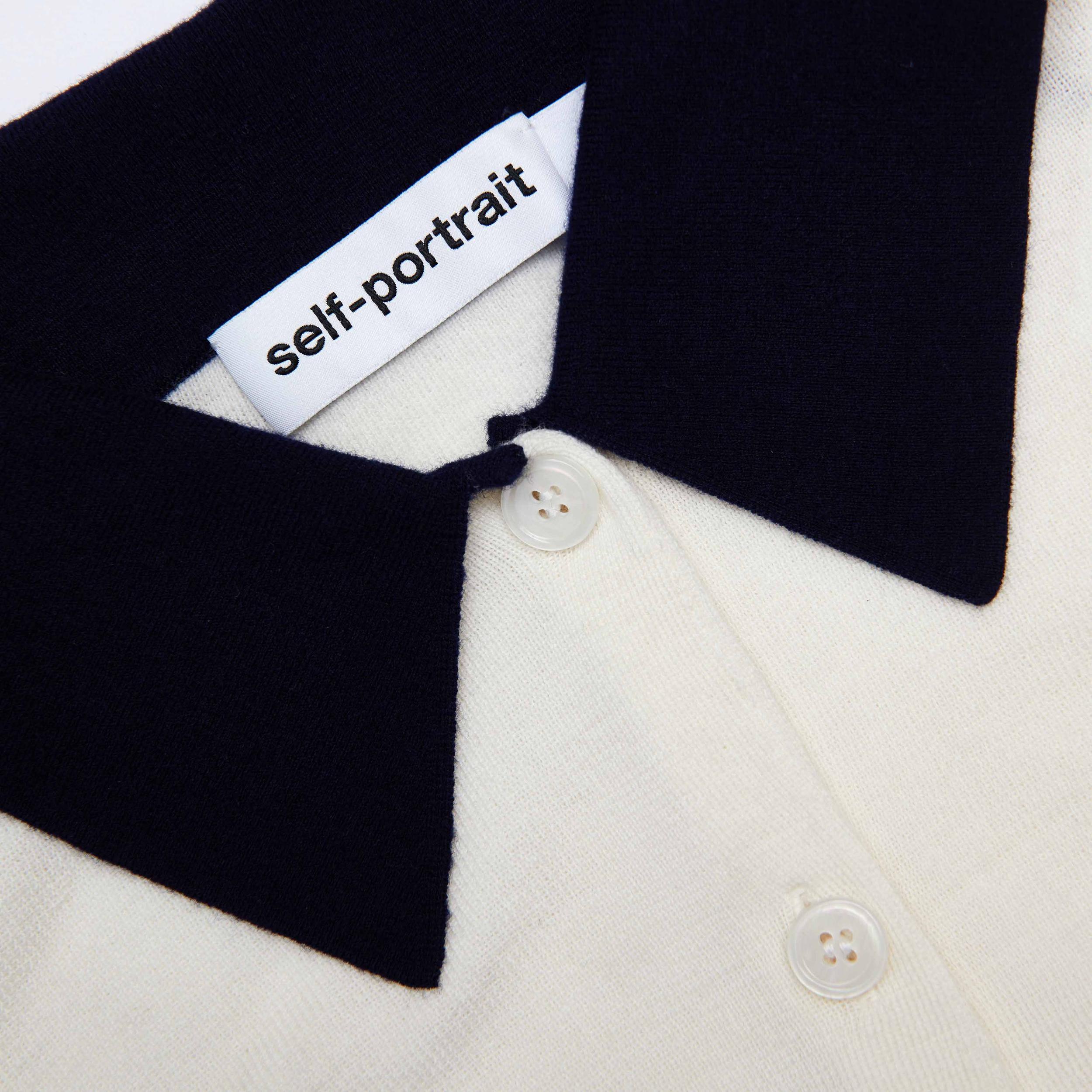 Cream Merino Wool Cardigan Product Image