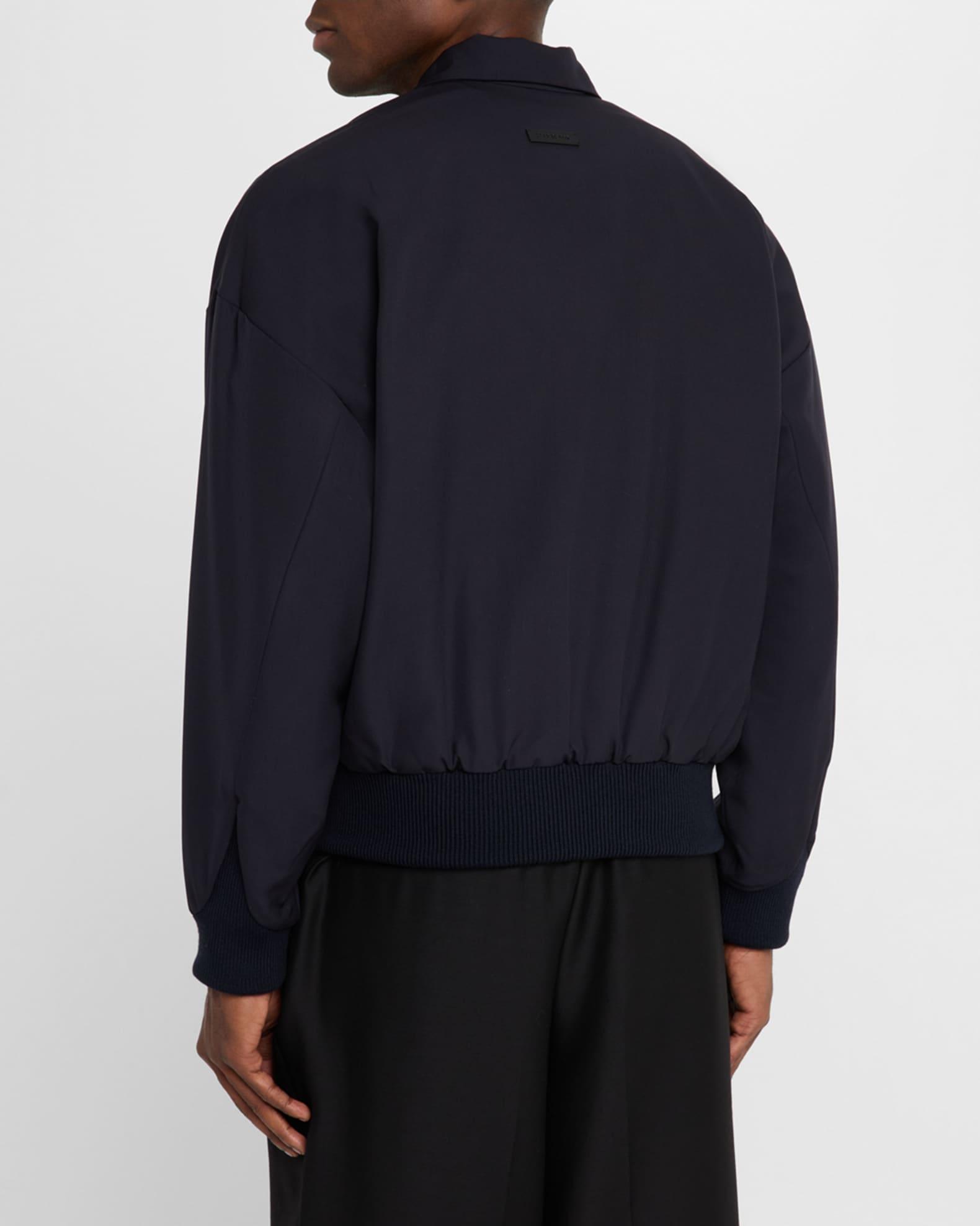 Men's High-Neck Track Jacket Product Image