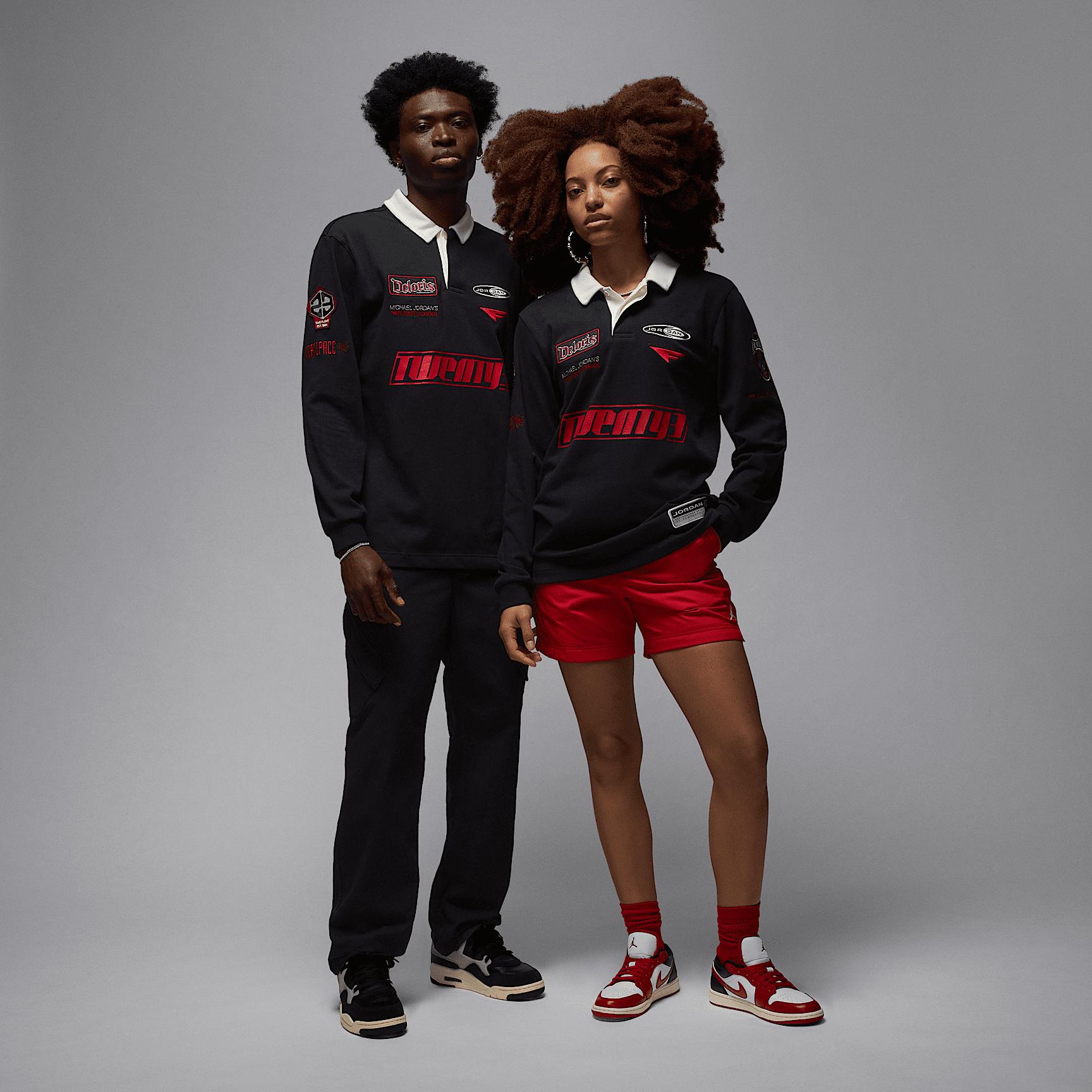 Men's Jordan Essentials Long-Sleeve Rugby Top Product Image