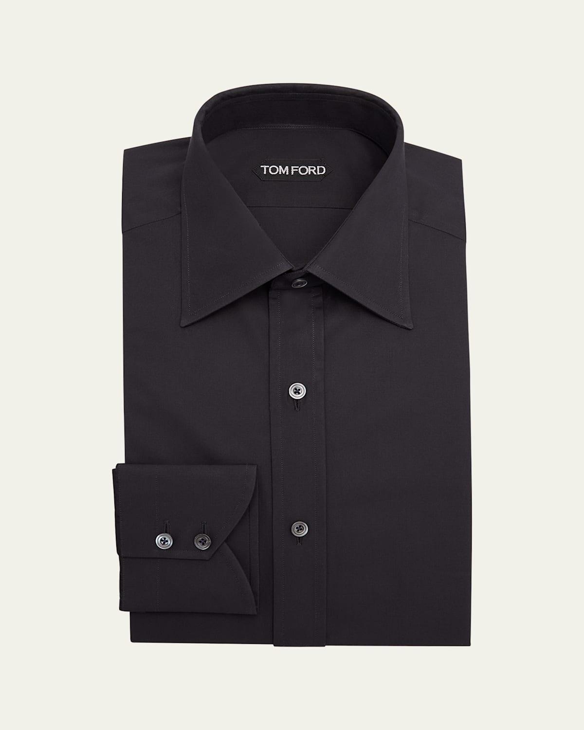 Mens Cotton Dress Shirt Product Image