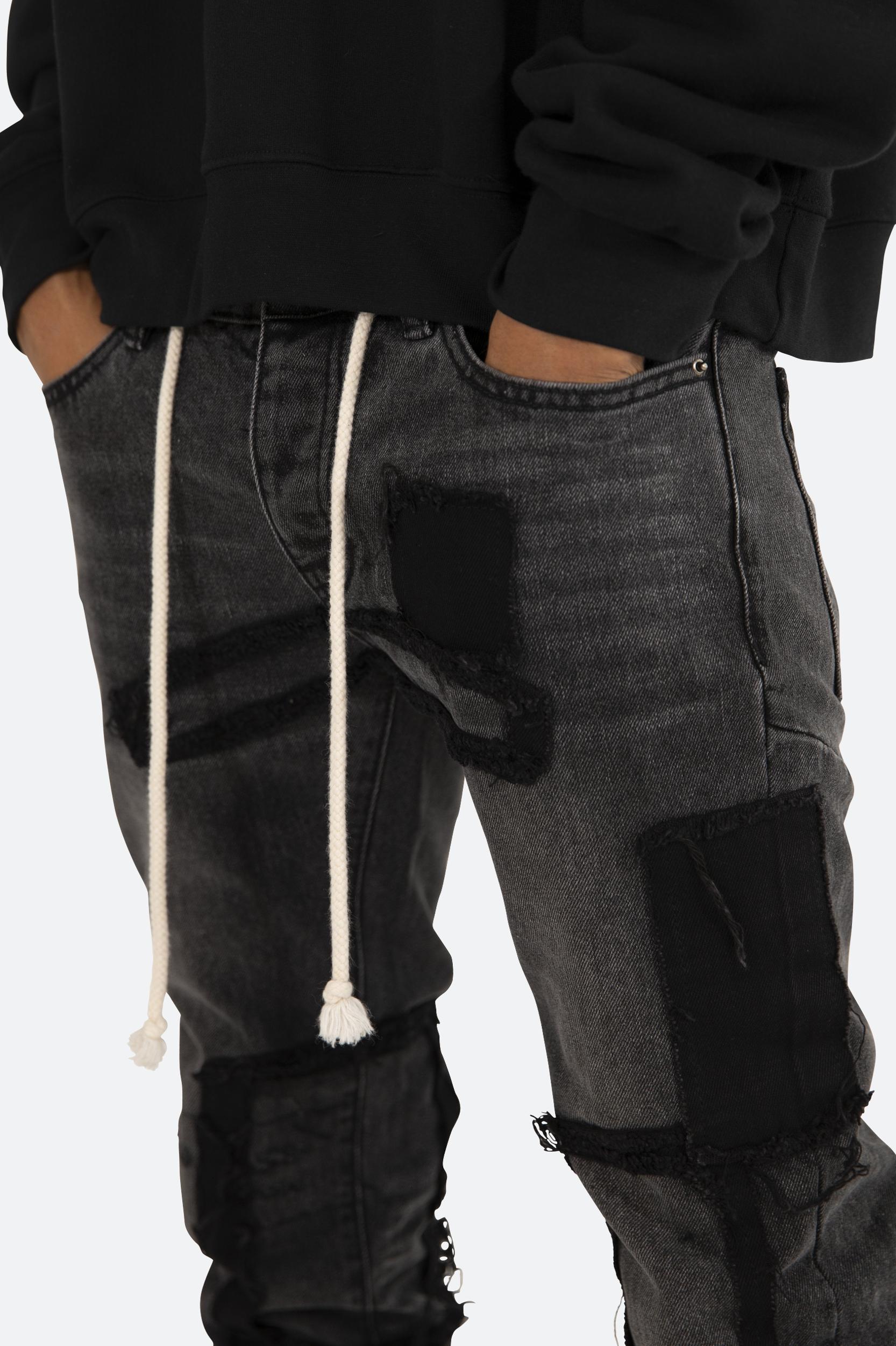 M327 Slim Denim - Black Product Image